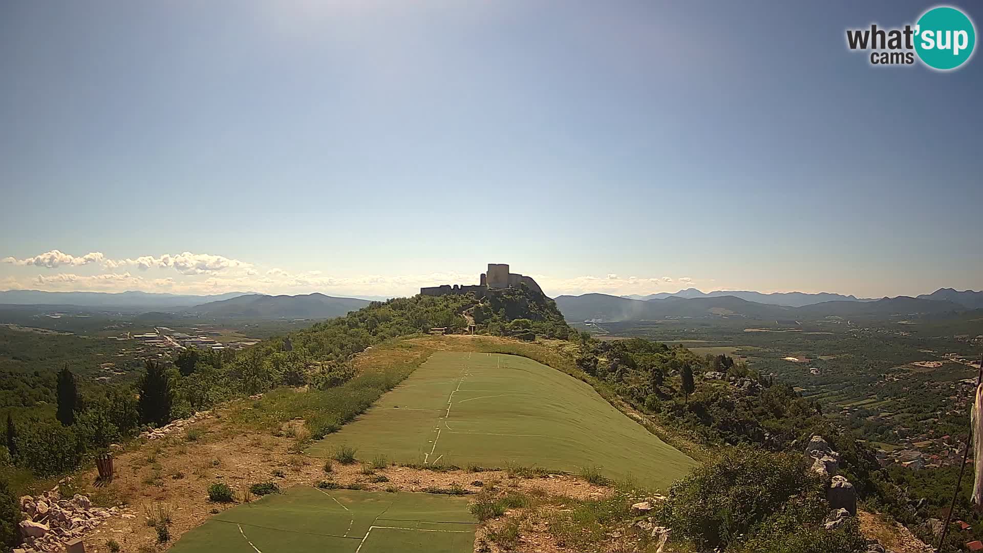 Live Webcam Paragliding airfield Ljubuški – Kula