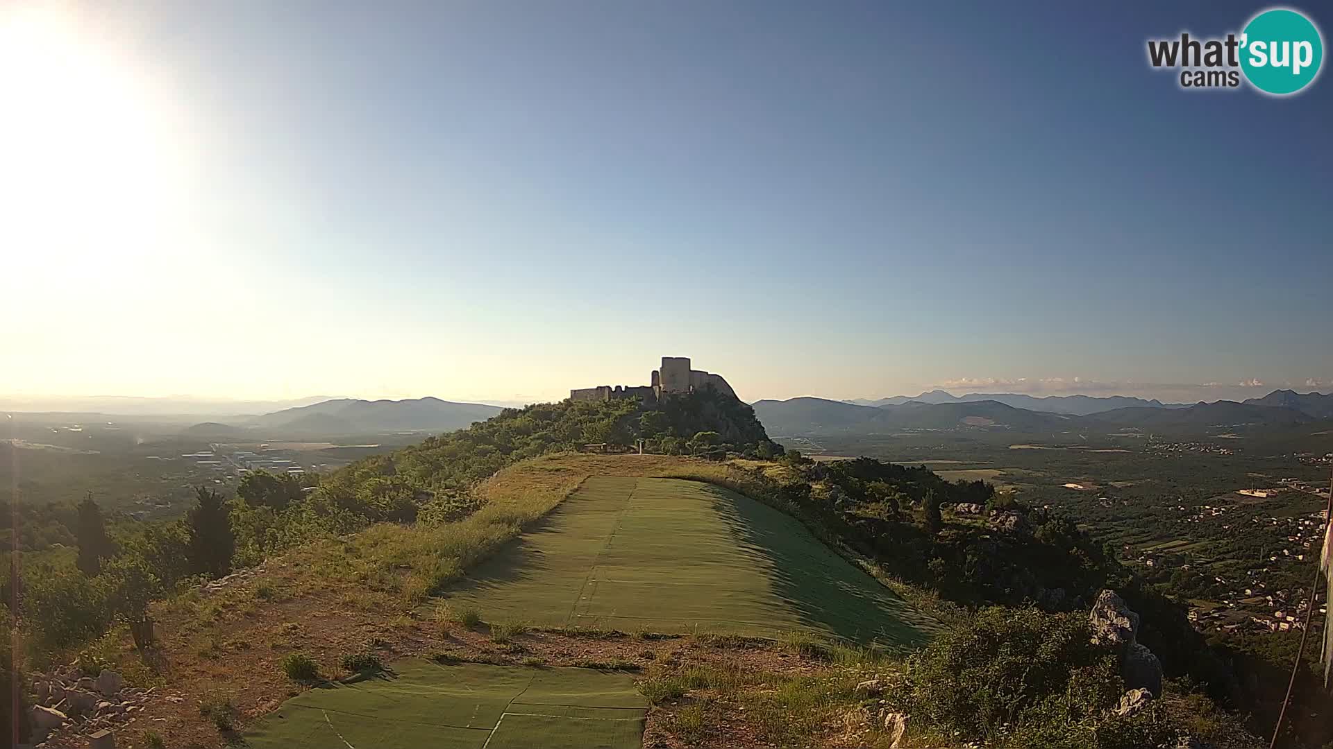 Webcam en direct aérodrome de parapente Ljubuški – Kula