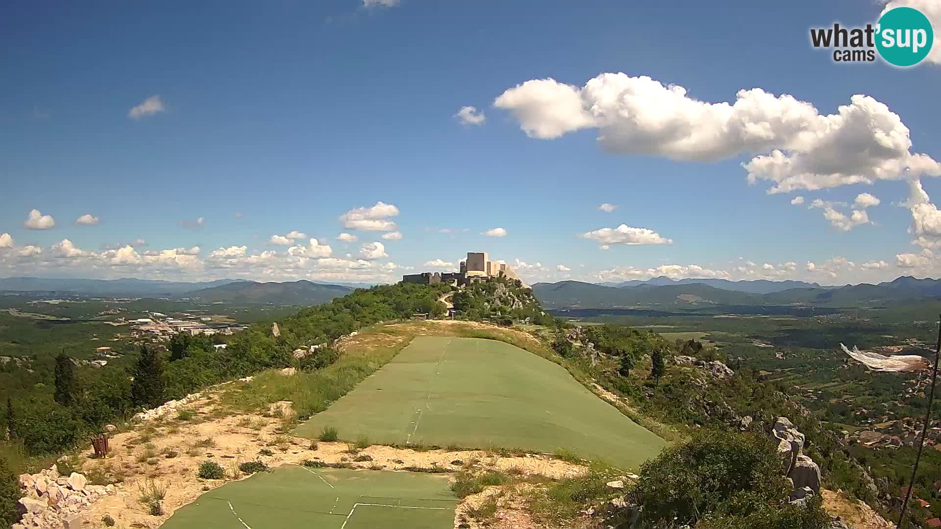Live Webcam Paragliding airfield Ljubuški – Kula