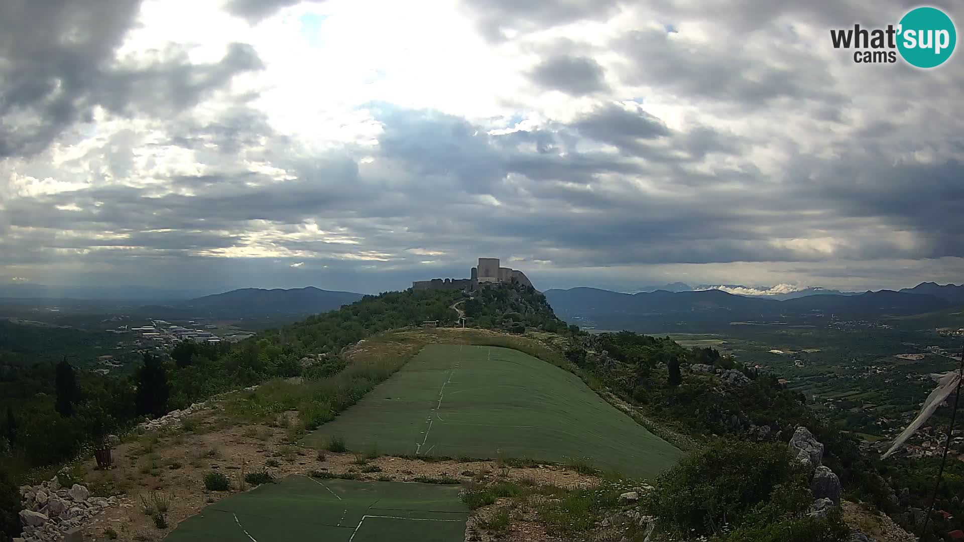 Webcam en direct aérodrome de parapente Ljubuški – Kula