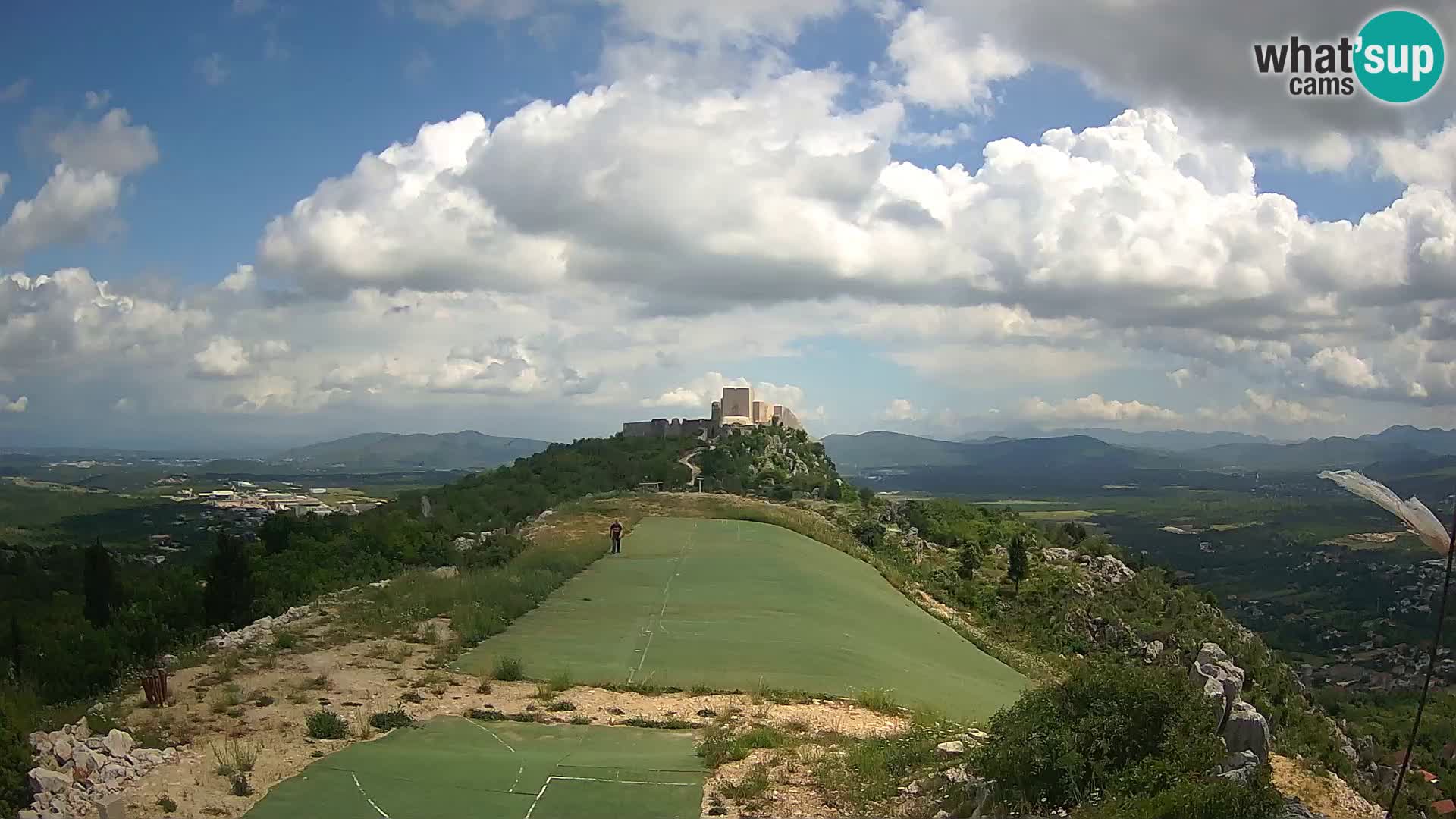Webcam en direct aérodrome de parapente Ljubuški – Kula