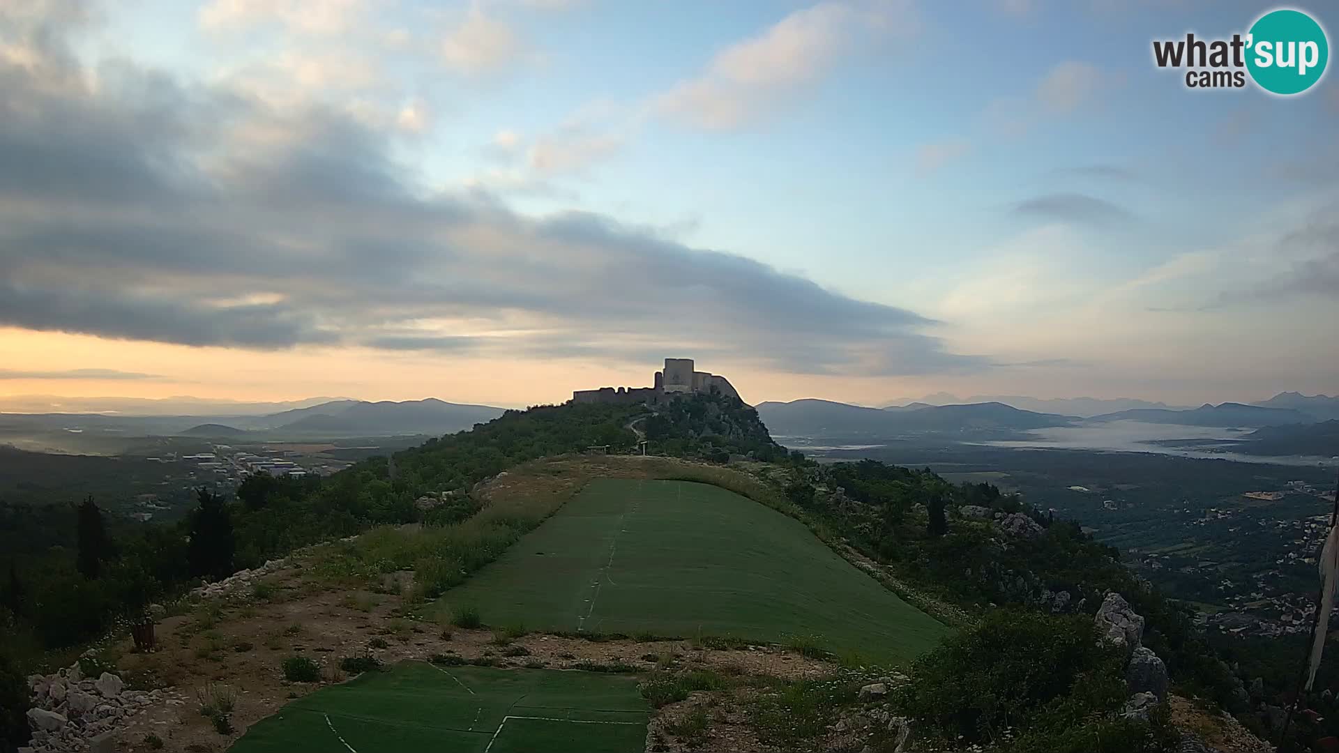 Live Webcam Campo di volo di parapendio Ljubuški – Kula