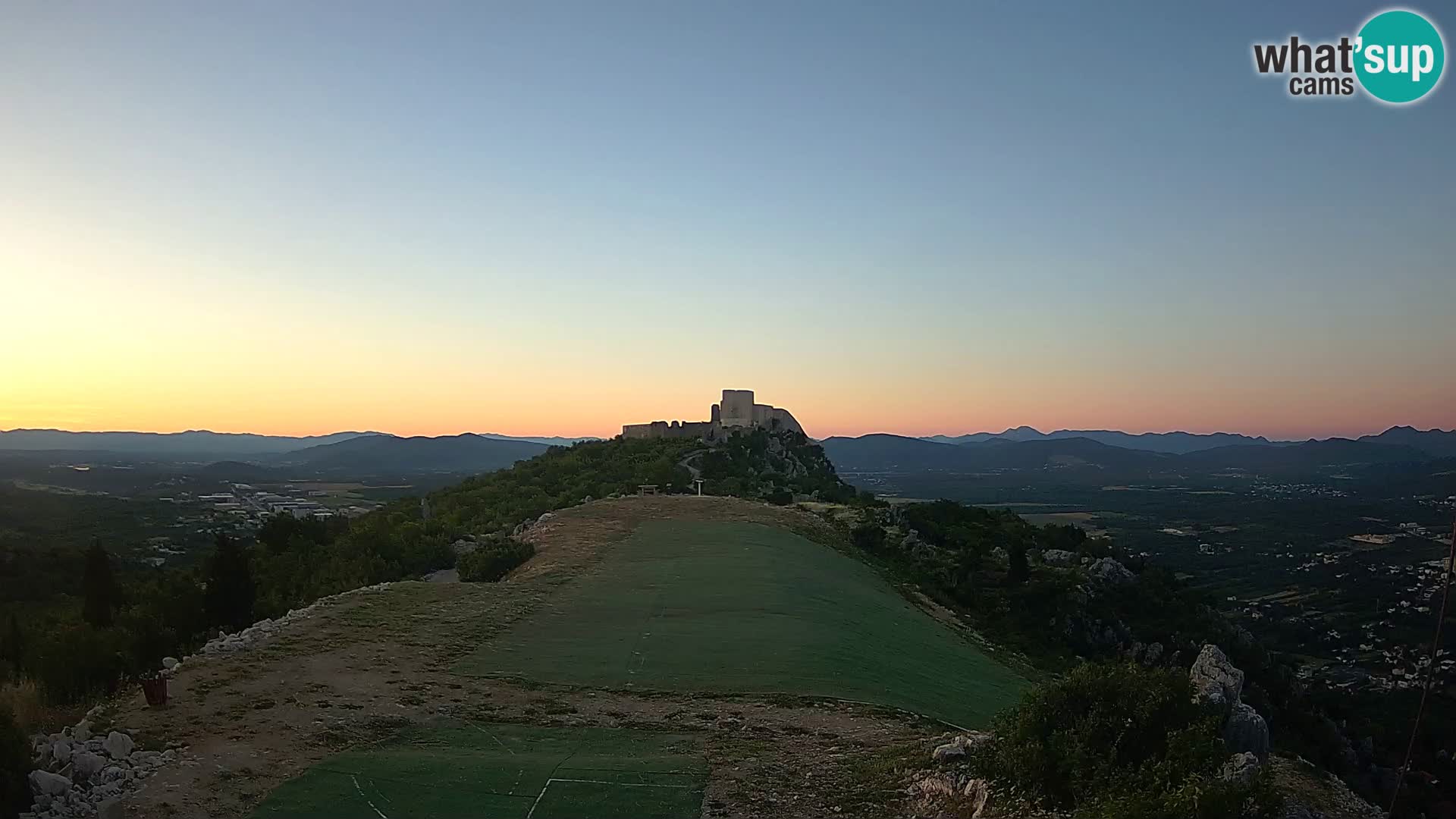 Live Webcam Campo di volo di parapendio Ljubuški – Kula
