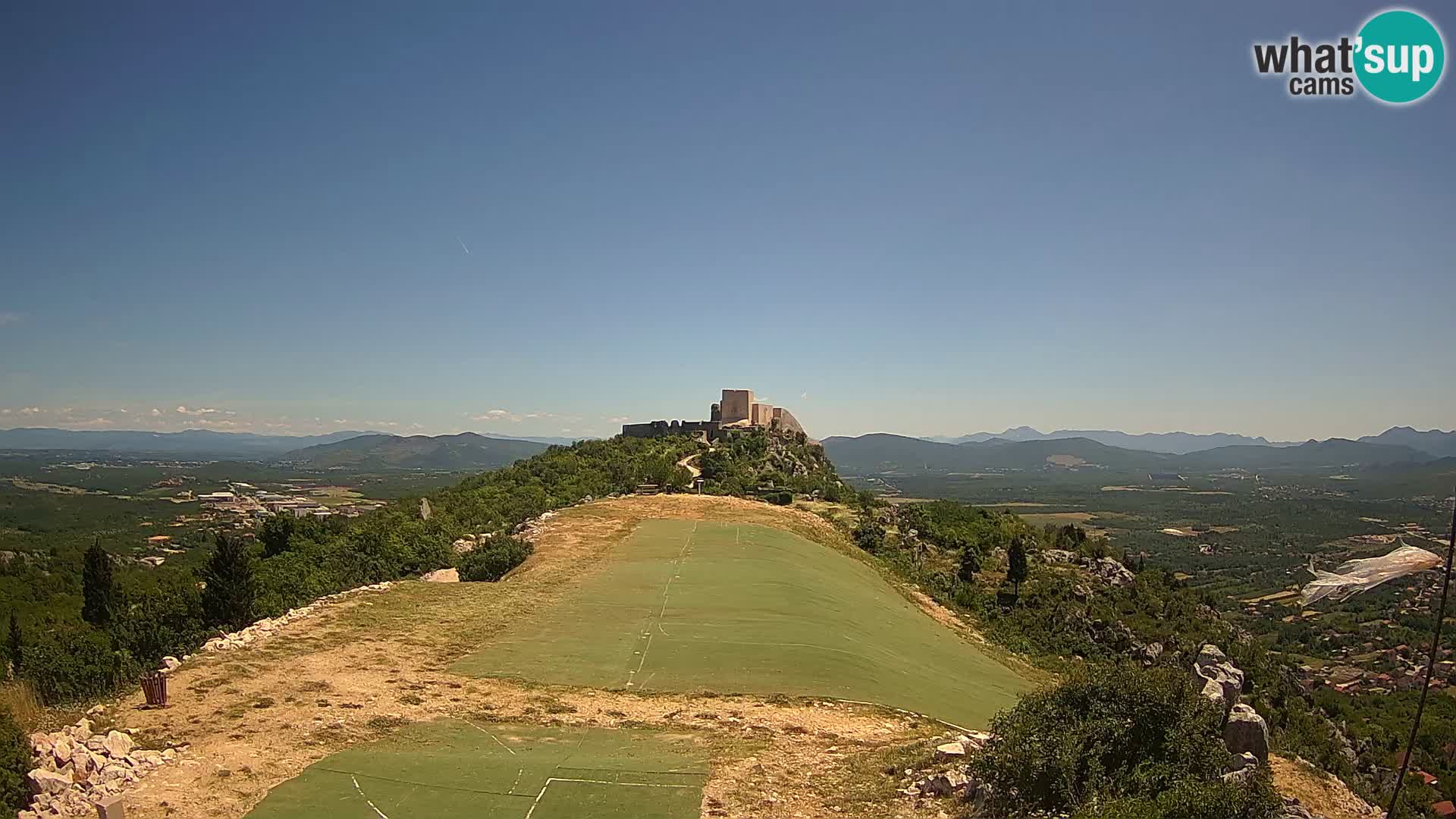 Live Webcam Paragliding airfield Ljubuški – Kula