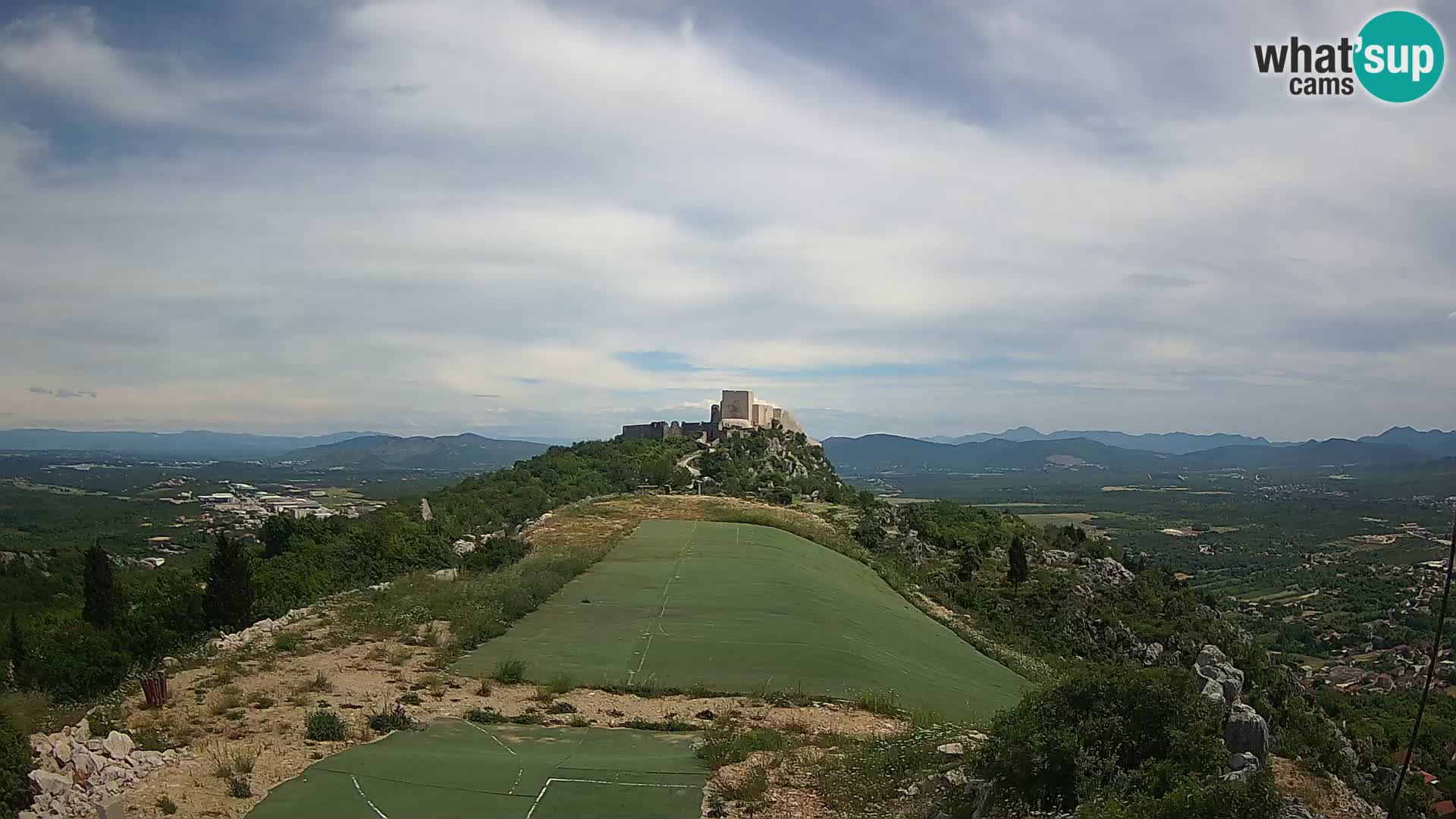 Live Webcam Campo di volo di parapendio Ljubuški – Kula