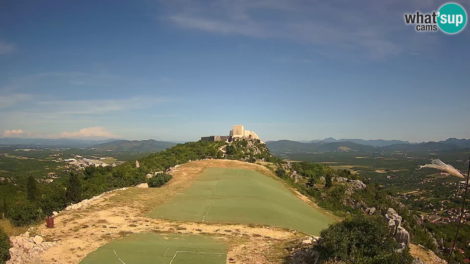 Live Webcam Paragliding airfield Ljubuški – Kula