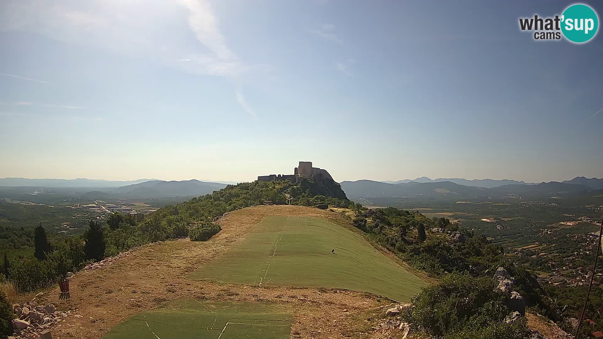 Live Webcam Campo di volo di parapendio Ljubuški – Kula