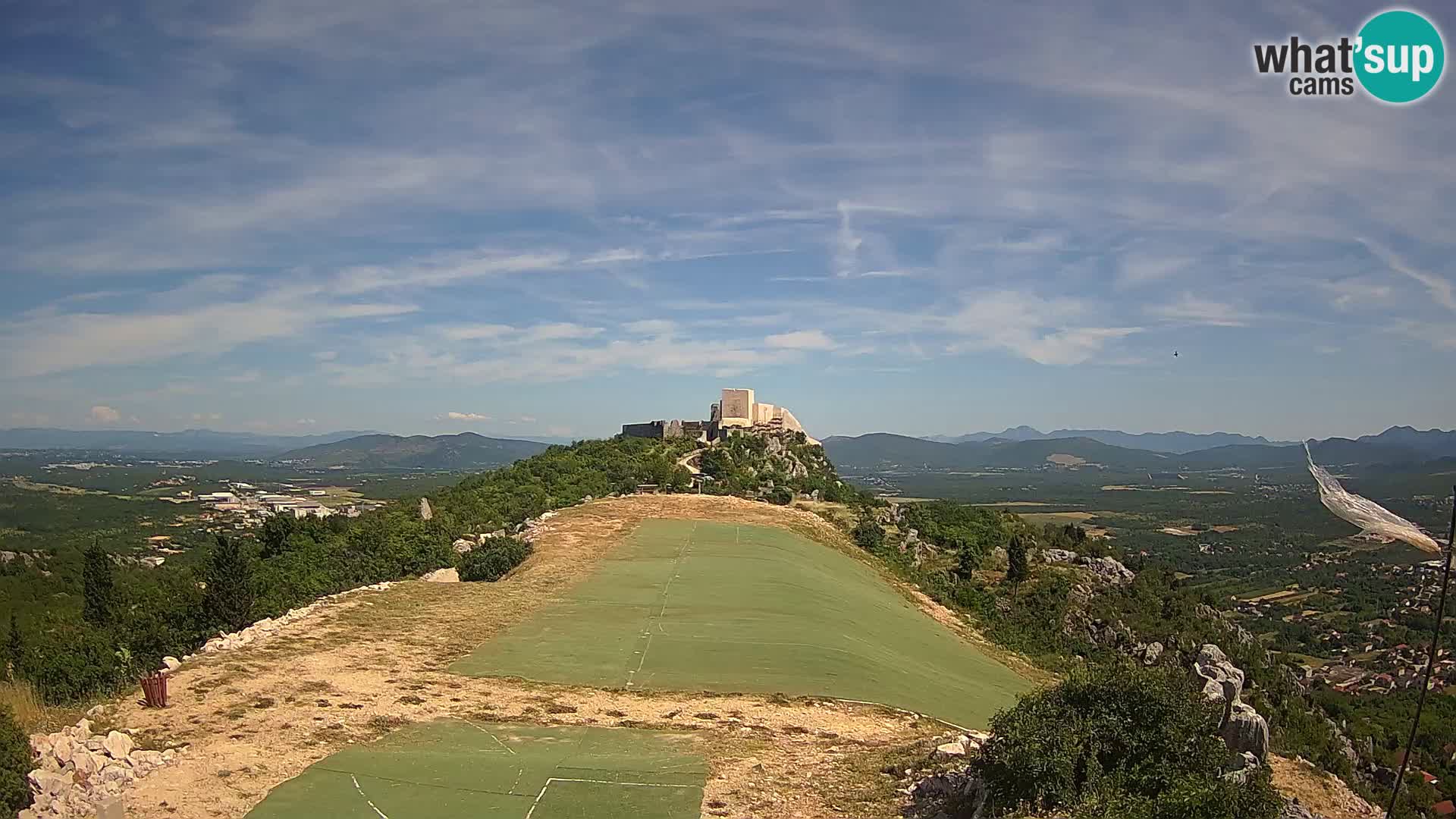 Live Webcam Paragliding airfield Ljubuški – Kula