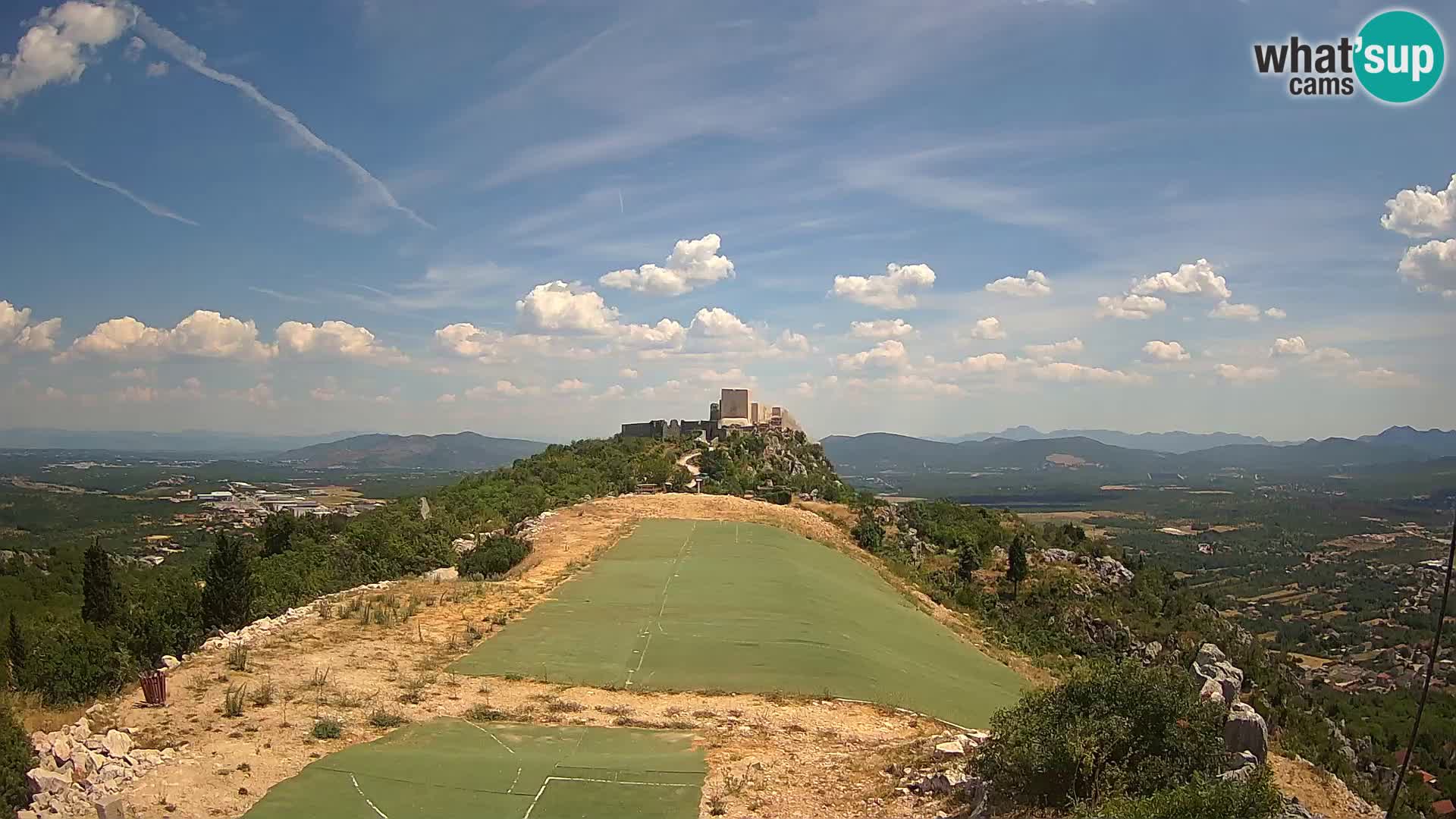 Webcam en direct aérodrome de parapente Ljubuški – Kula