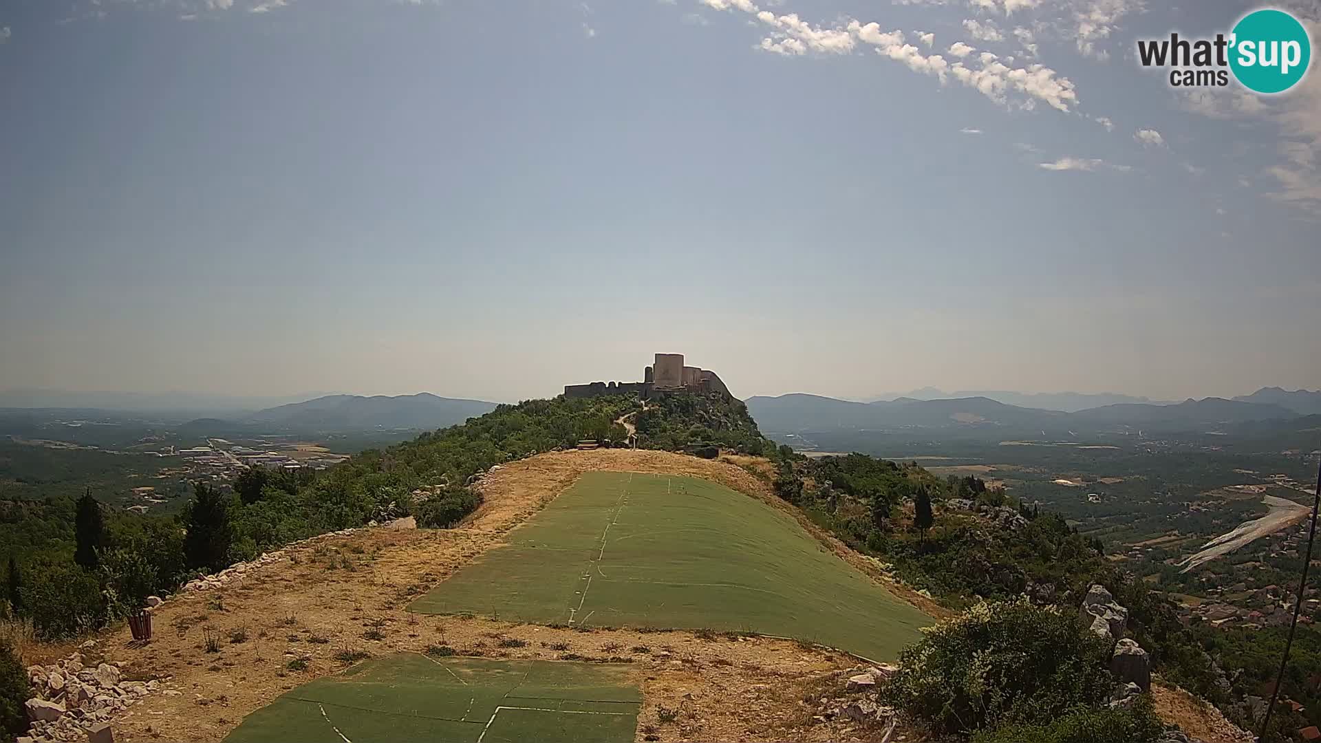 Live Webcam Campo di volo di parapendio Ljubuški – Kula