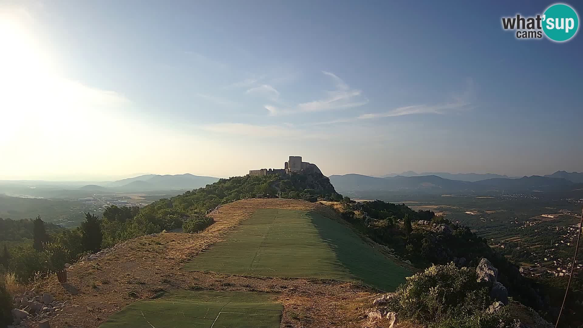 Webcam en direct aérodrome de parapente Ljubuški – Kula