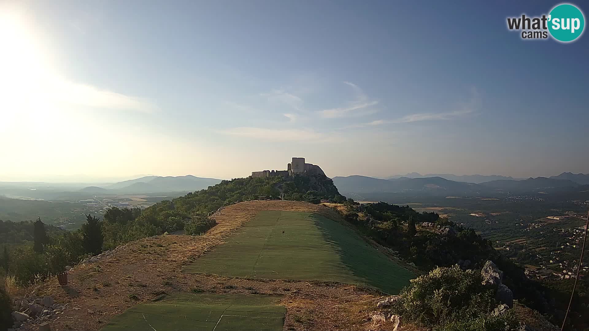 Webcam en direct aérodrome de parapente Ljubuški – Kula