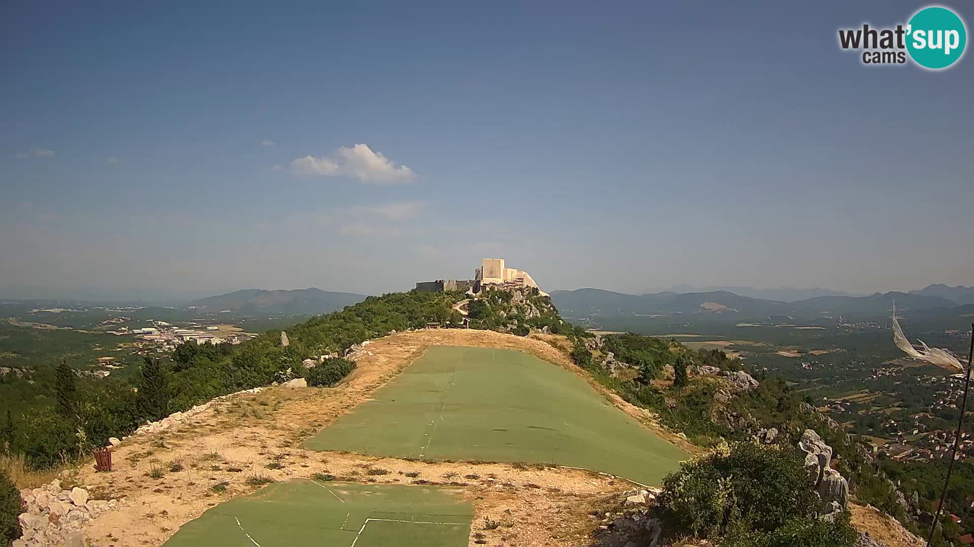 Webcam en direct aérodrome de parapente Ljubuški – Kula