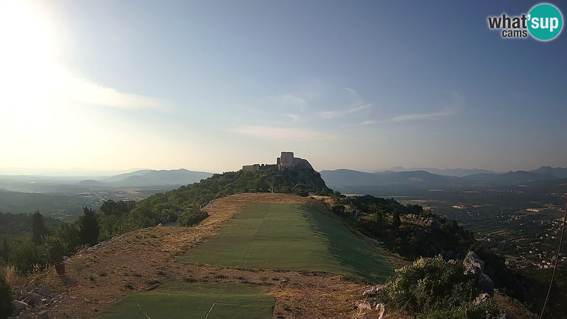 Webcam en direct aérodrome de parapente Ljubuški – Kula