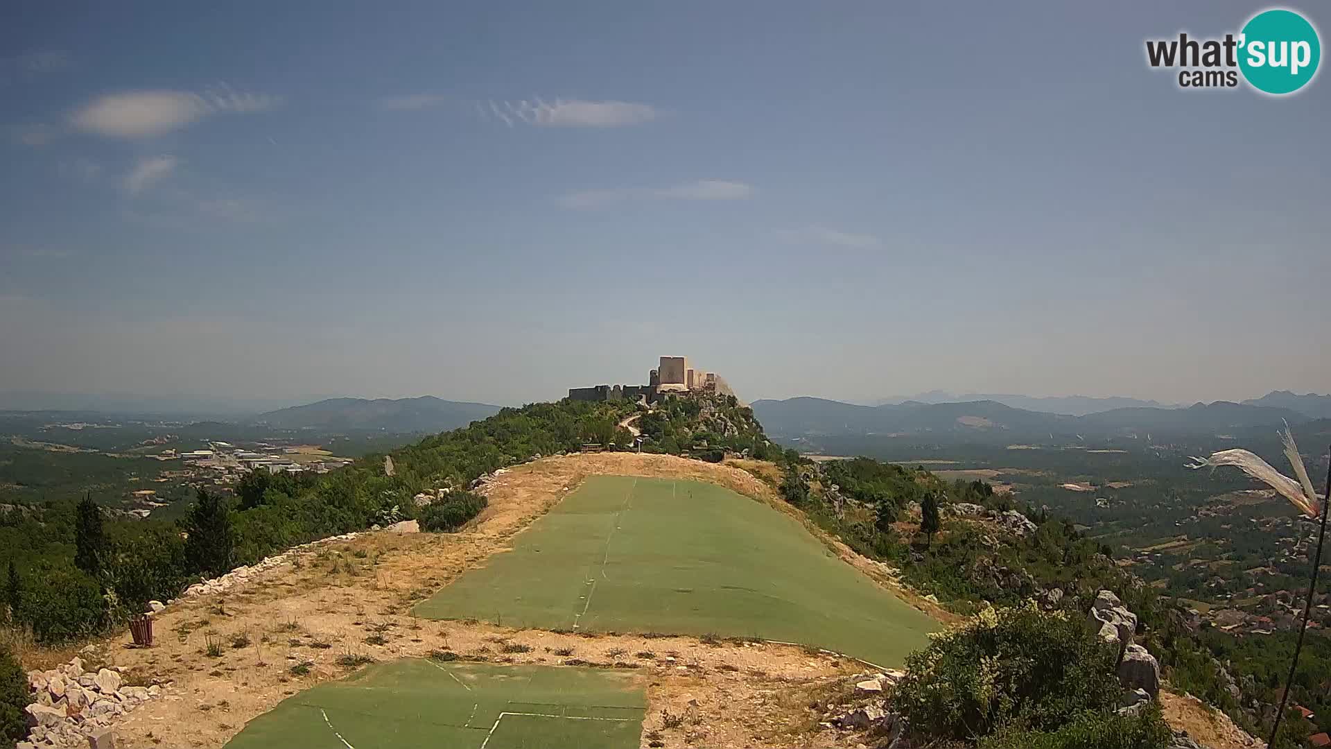 Webcam en direct aérodrome de parapente Ljubuški – Kula