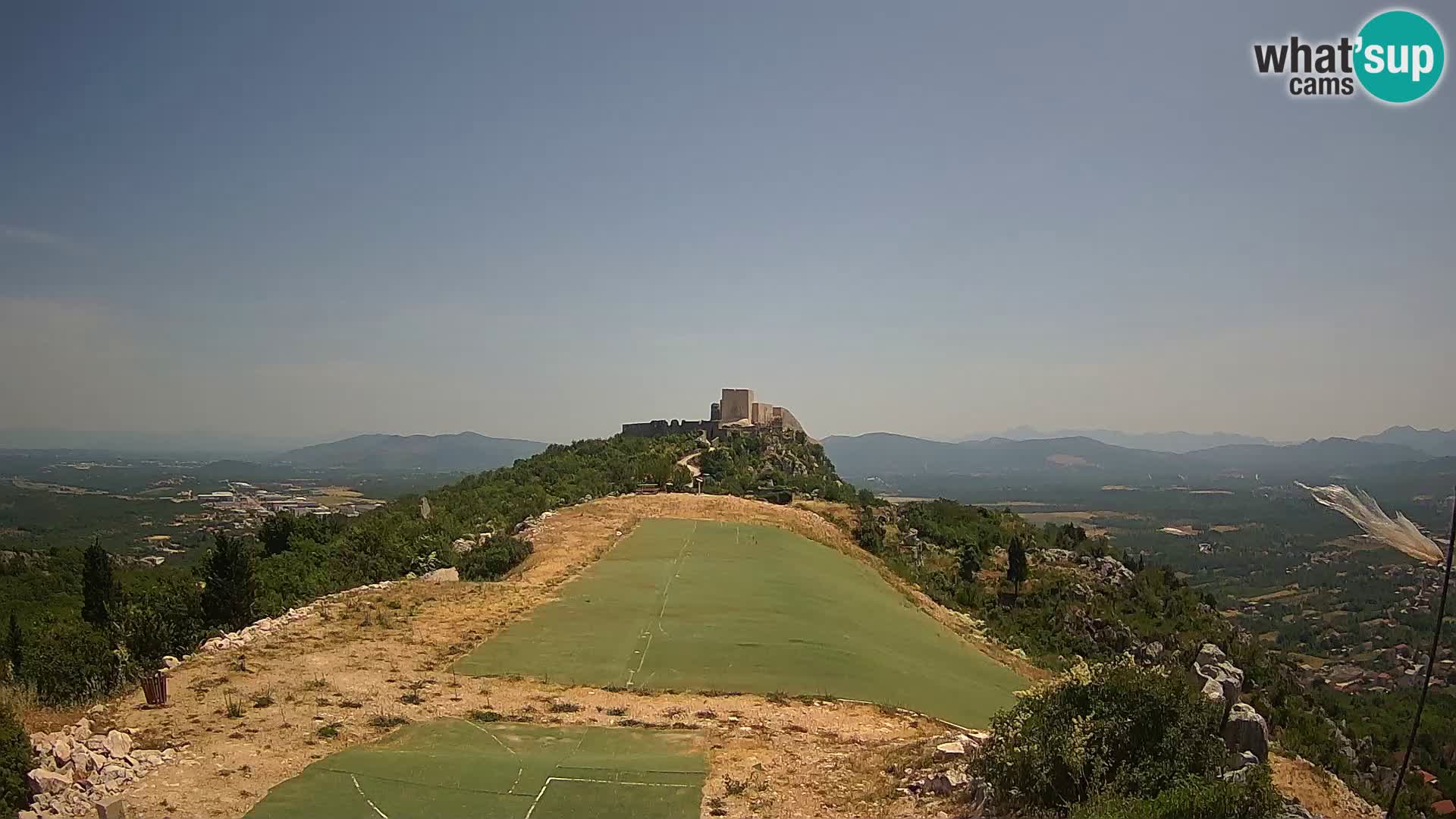 Webcam en direct aérodrome de parapente Ljubuški – Kula