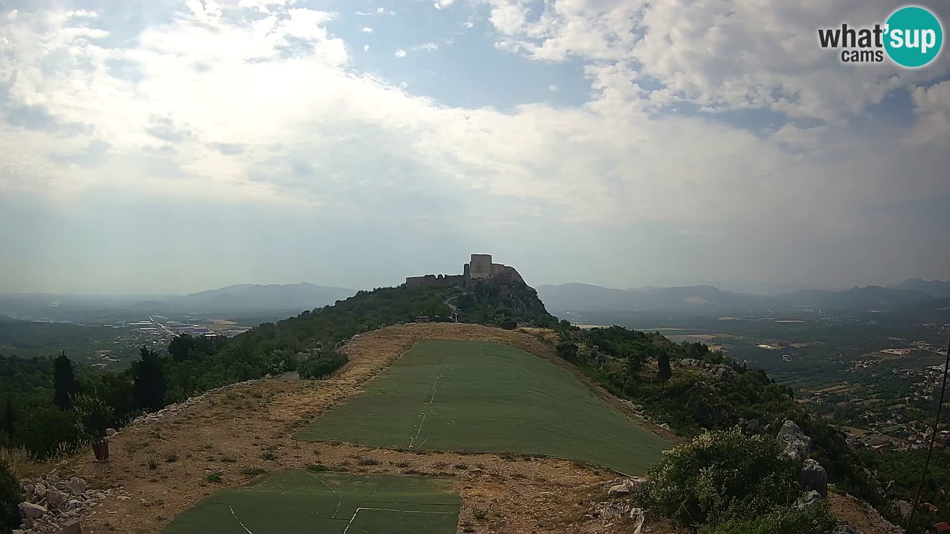 Live Webcam Campo di volo di parapendio Ljubuški – Kula