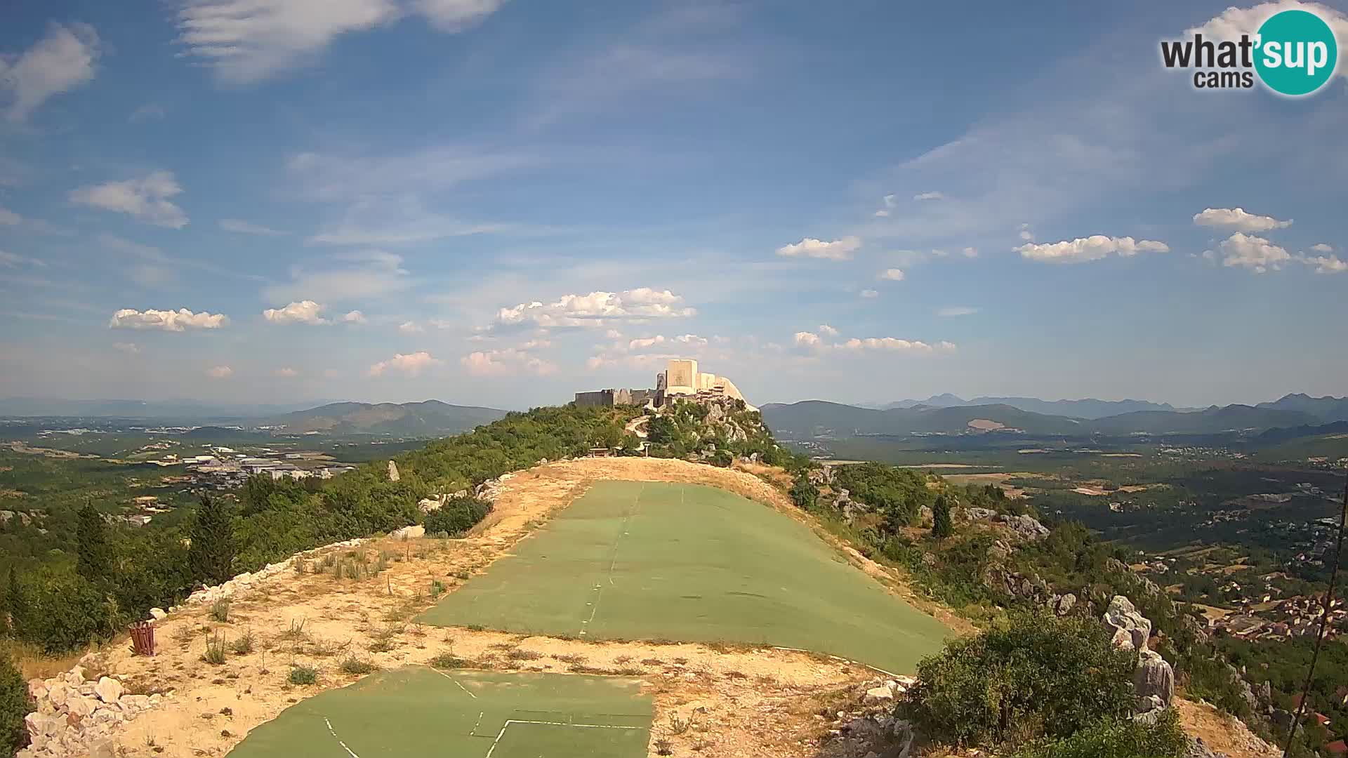 Live Webcam Paragliding airfield Ljubuški – Kula