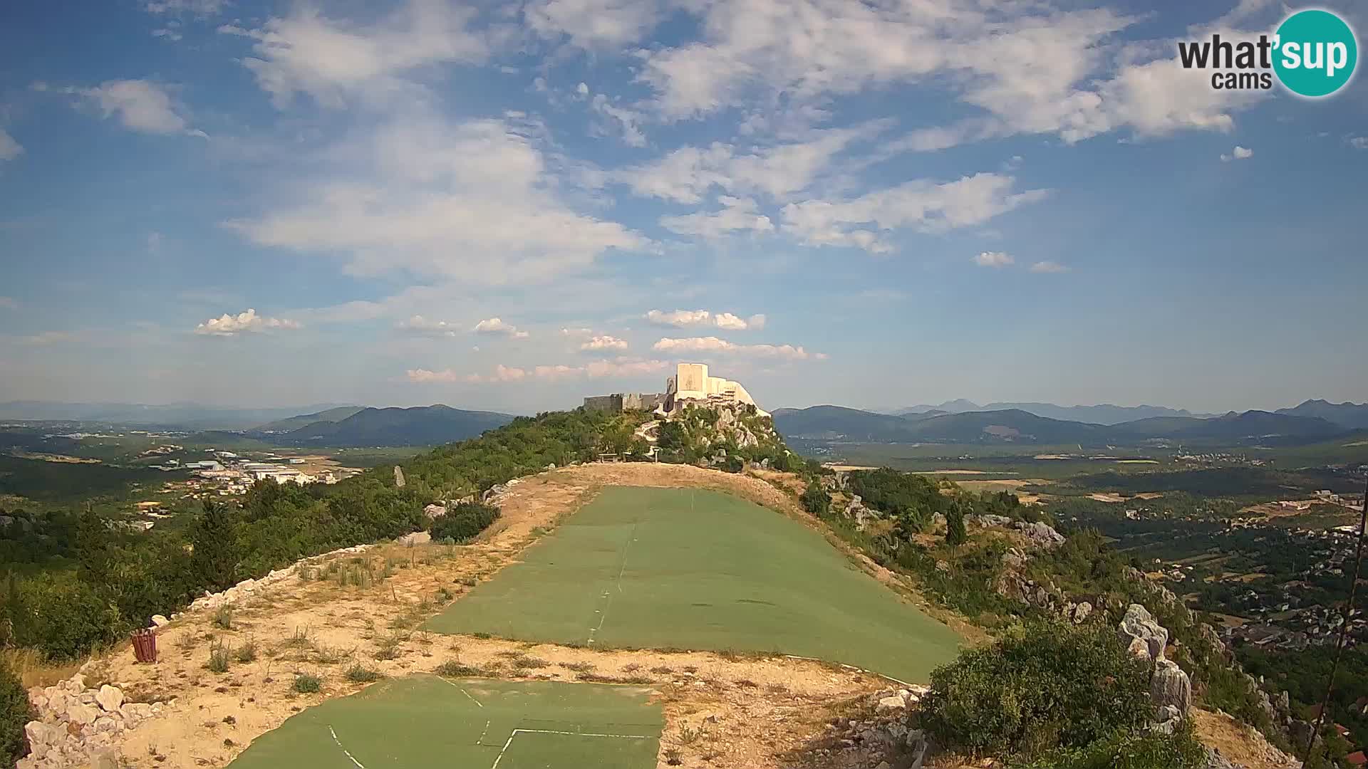 Live Webcam Campo di volo di parapendio Ljubuški – Kula