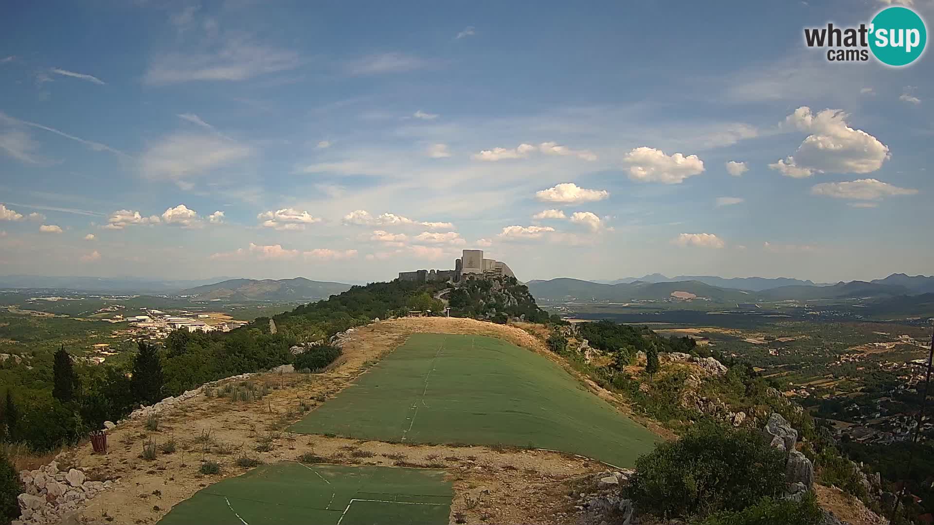 Live Webcam Campo di volo di parapendio Ljubuški – Kula