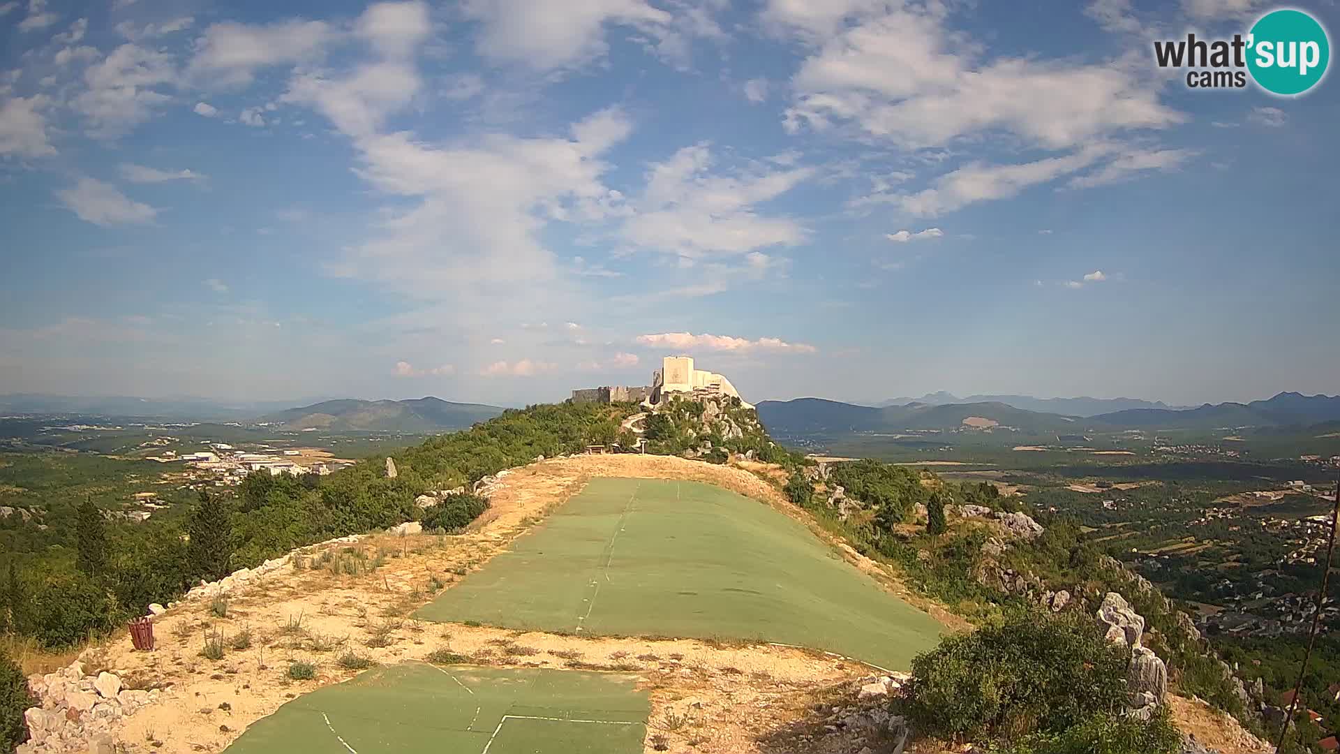Webcam en direct aérodrome de parapente Ljubuški – Kula