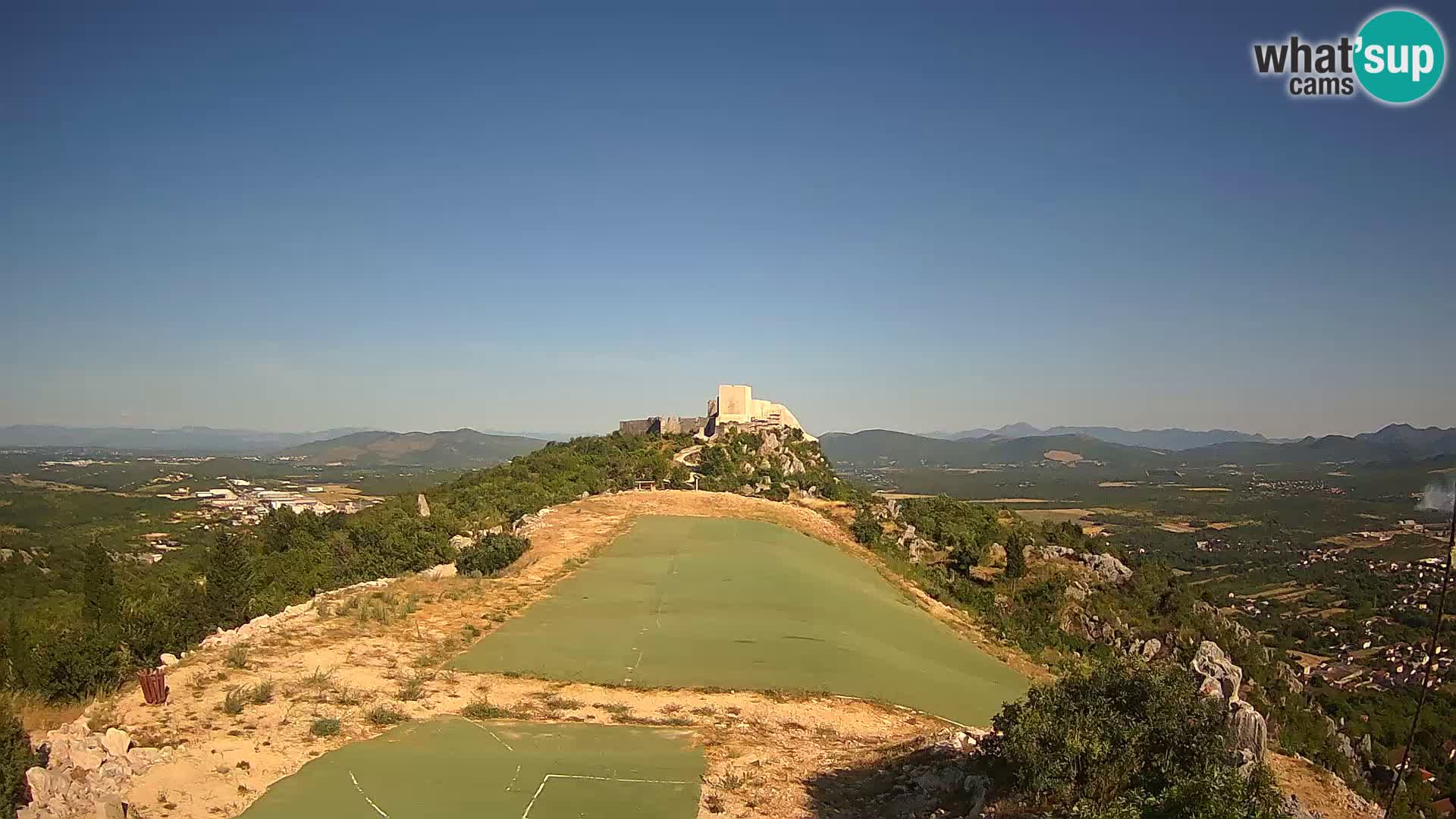 Live Webcam Paragliding airfield Ljubuški – Kula