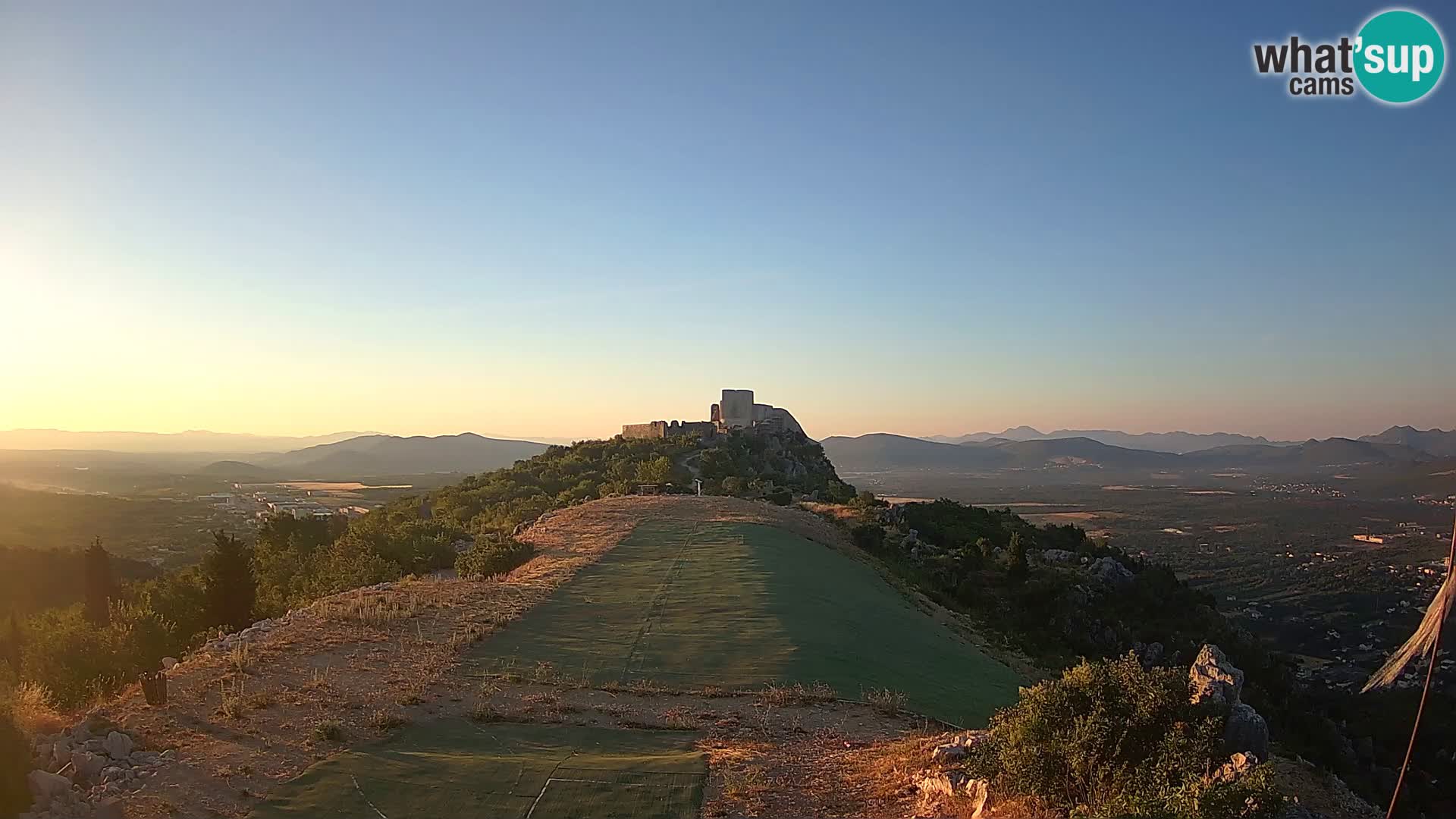 Live Webcam Paragliding airfield Ljubuški – Kula