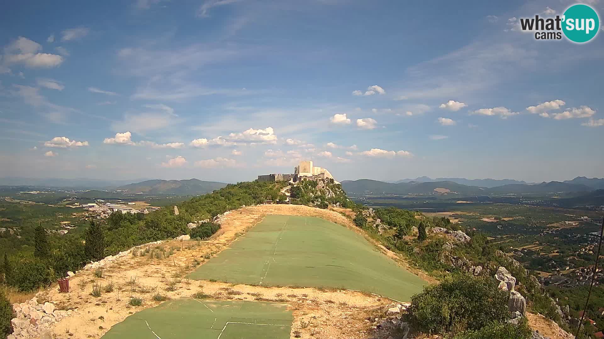 Webcam en direct aérodrome de parapente Ljubuški – Kula