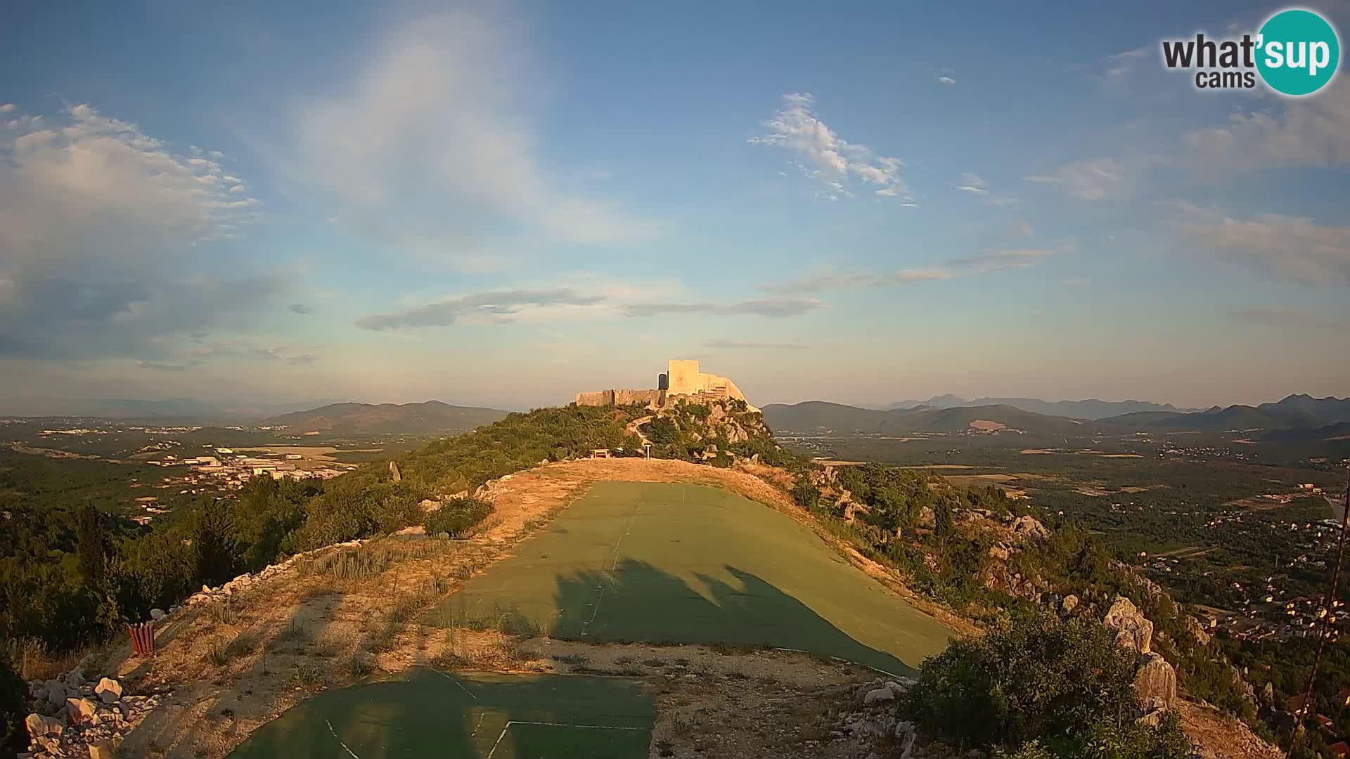 Webcam en direct aérodrome de parapente Ljubuški – Kula