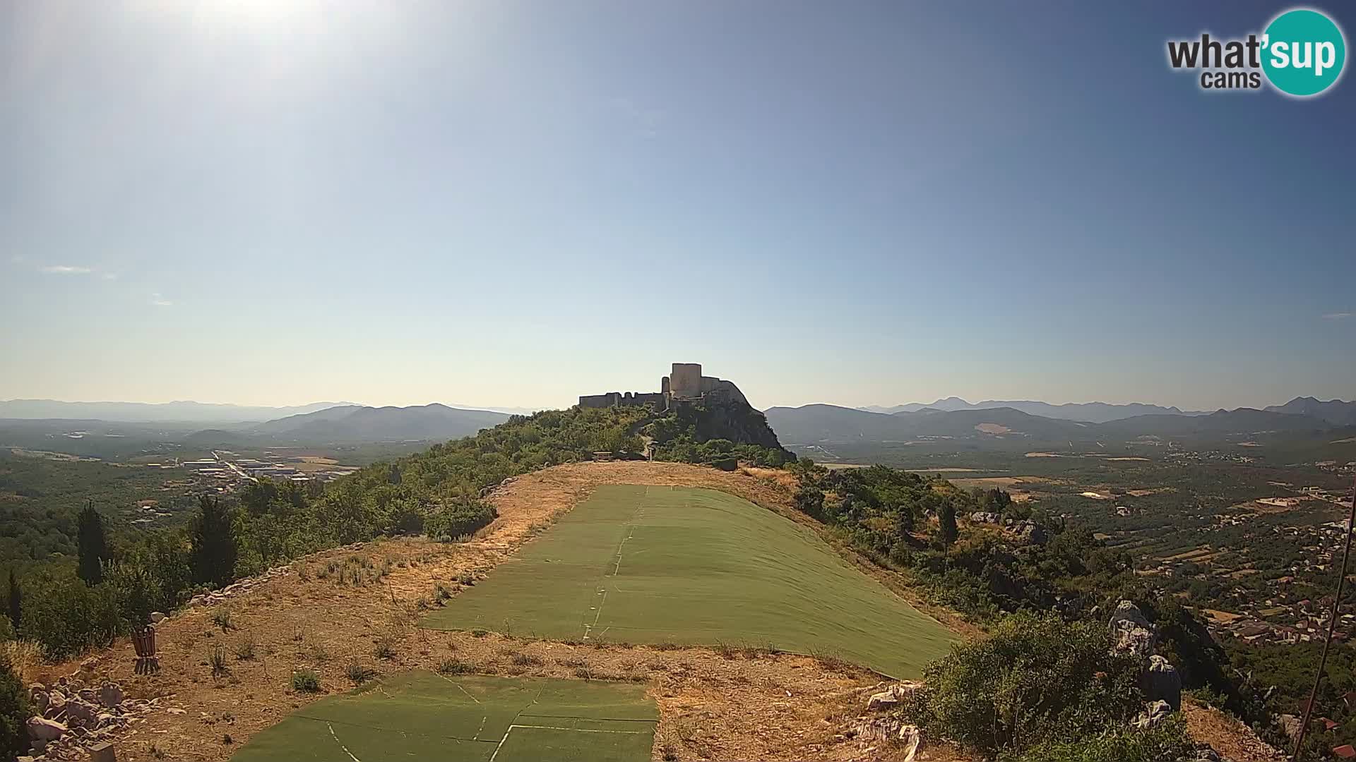 Webcam en direct aérodrome de parapente Ljubuški – Kula