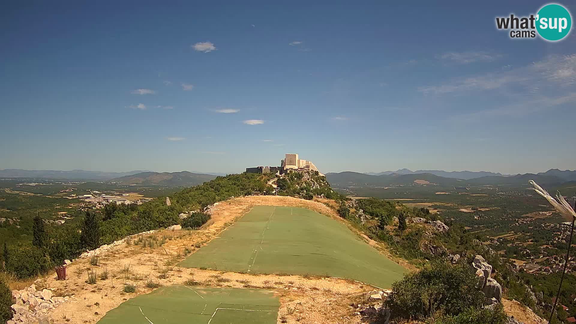 Webcam en direct aérodrome de parapente Ljubuški – Kula