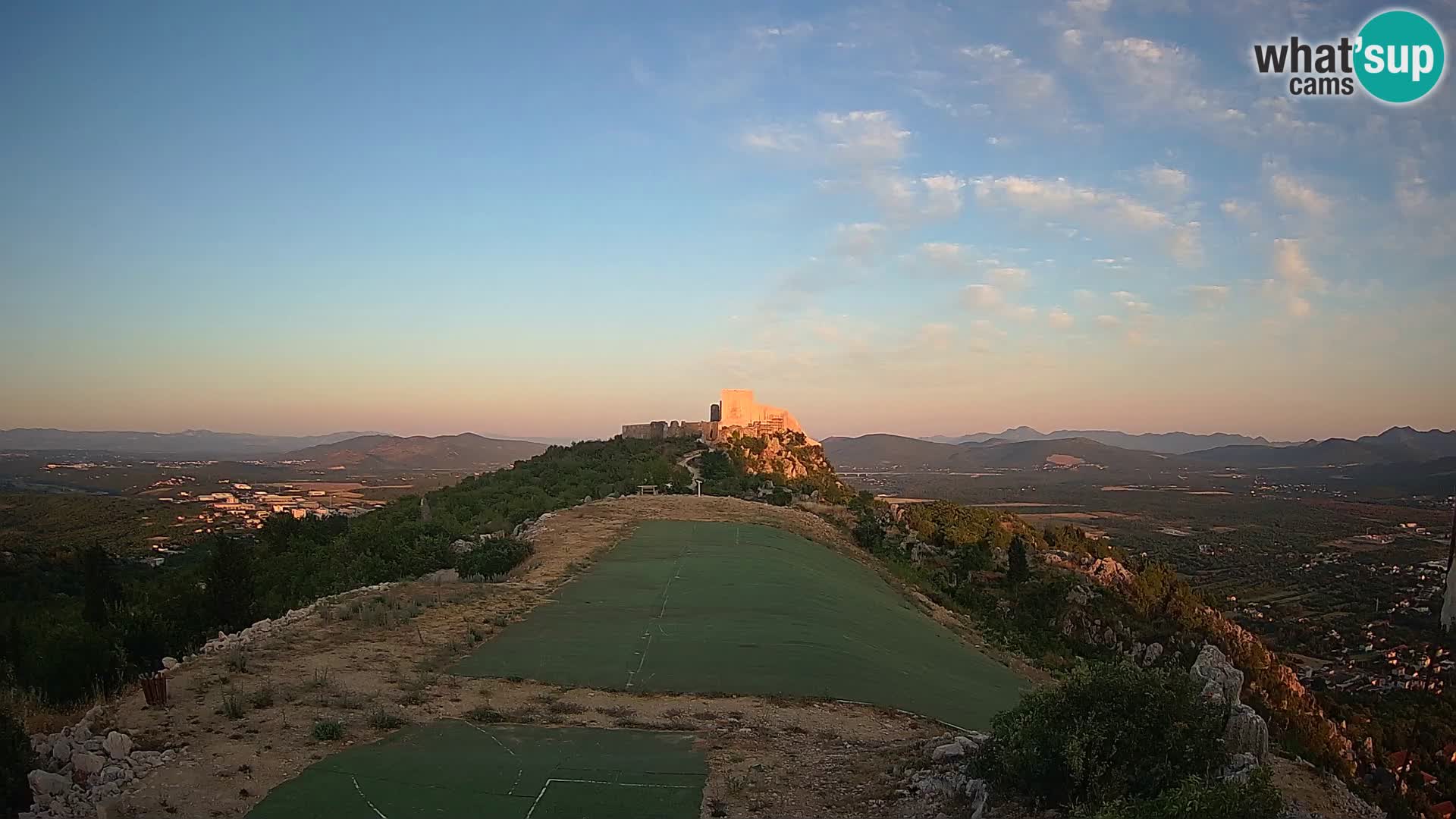 Webcam en direct aérodrome de parapente Ljubuški – Kula