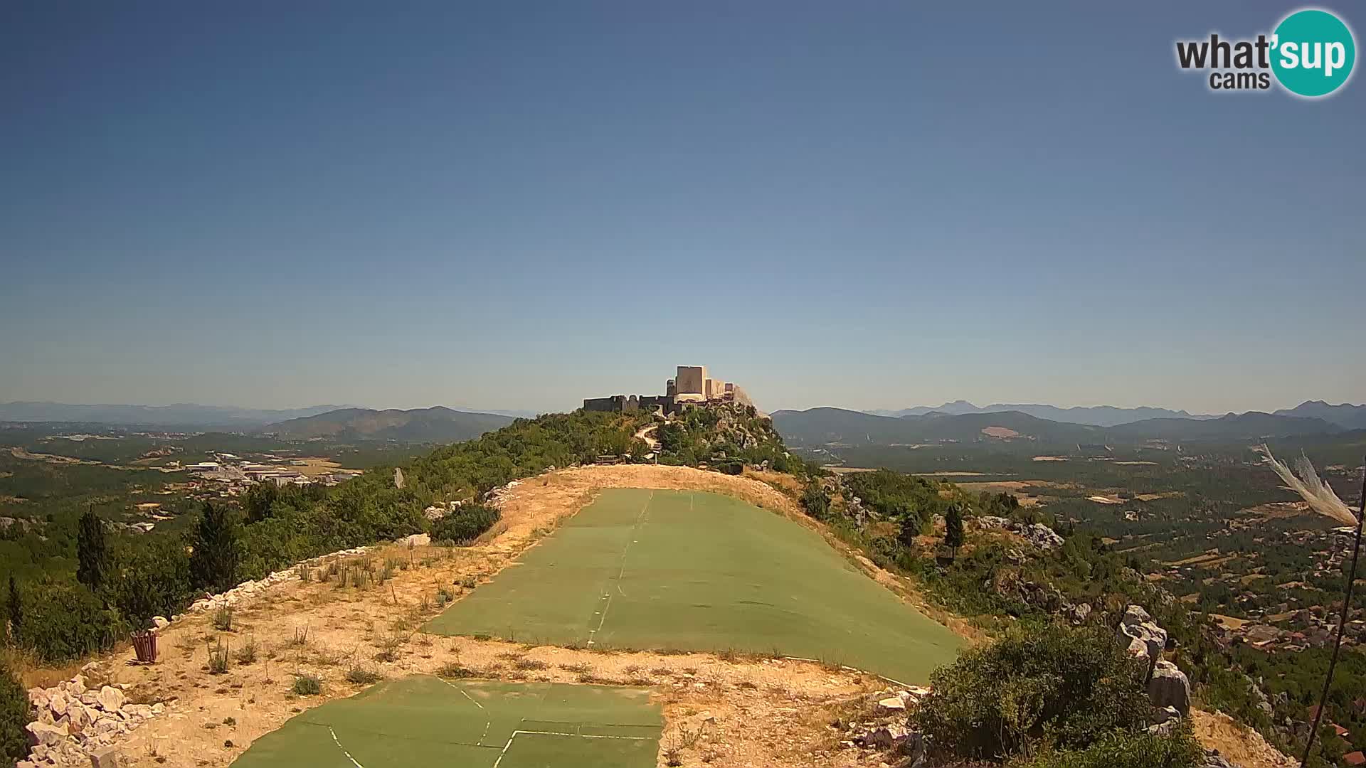 Live Webcam Paragliding airfield Ljubuški – Kula