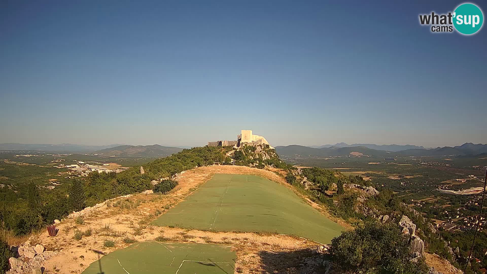 Live Webcam Paragliding airfield Ljubuški – Kula