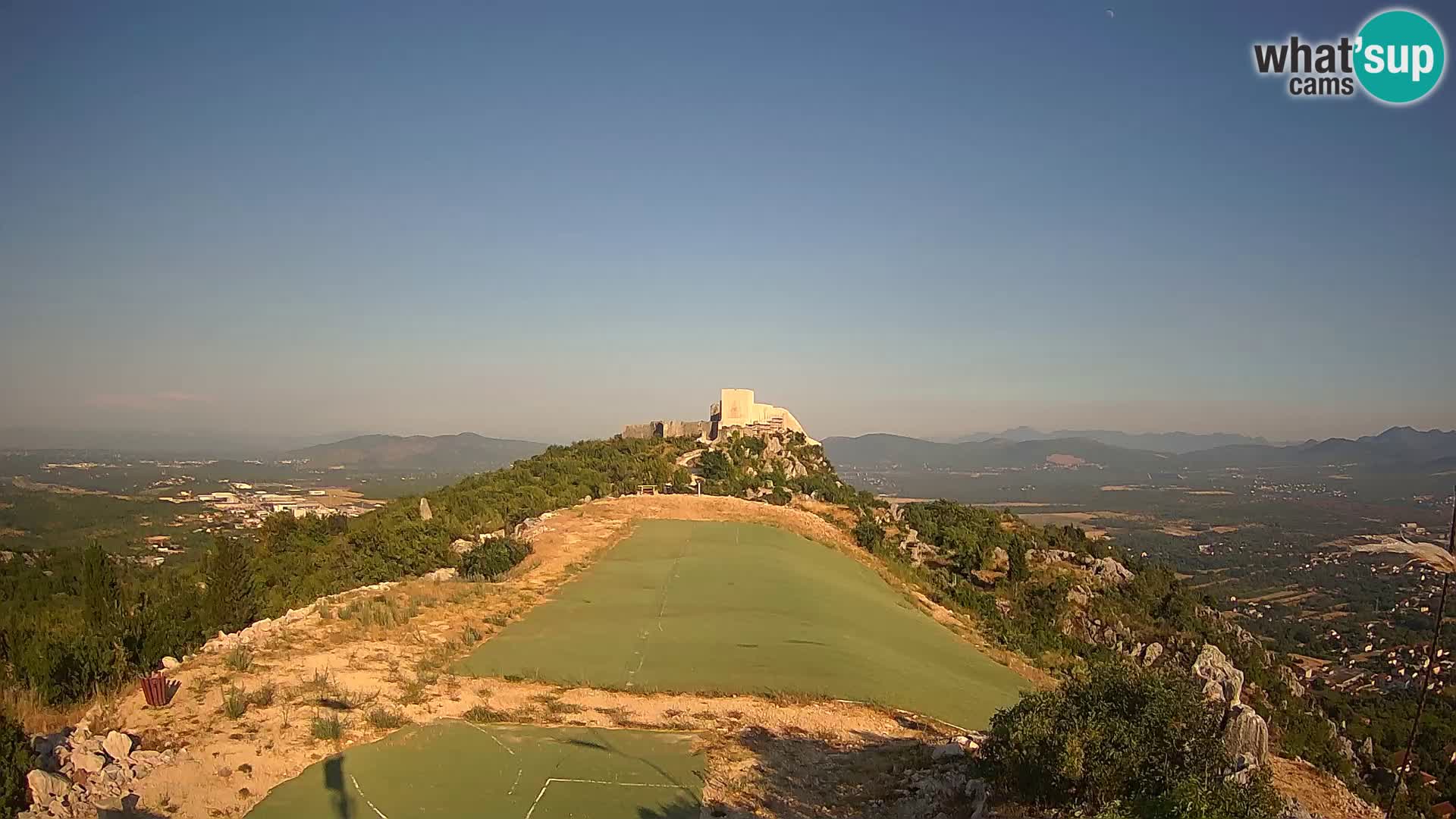Webcam en direct aérodrome de parapente Ljubuški – Kula