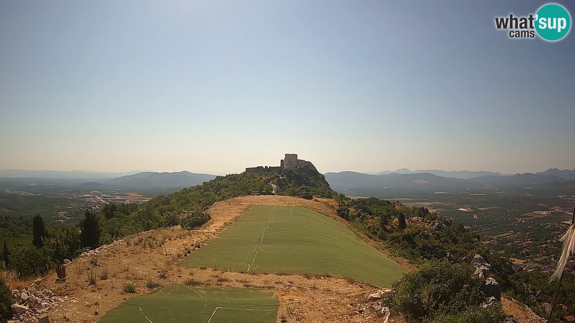 Webcam en direct aérodrome de parapente Ljubuški – Kula