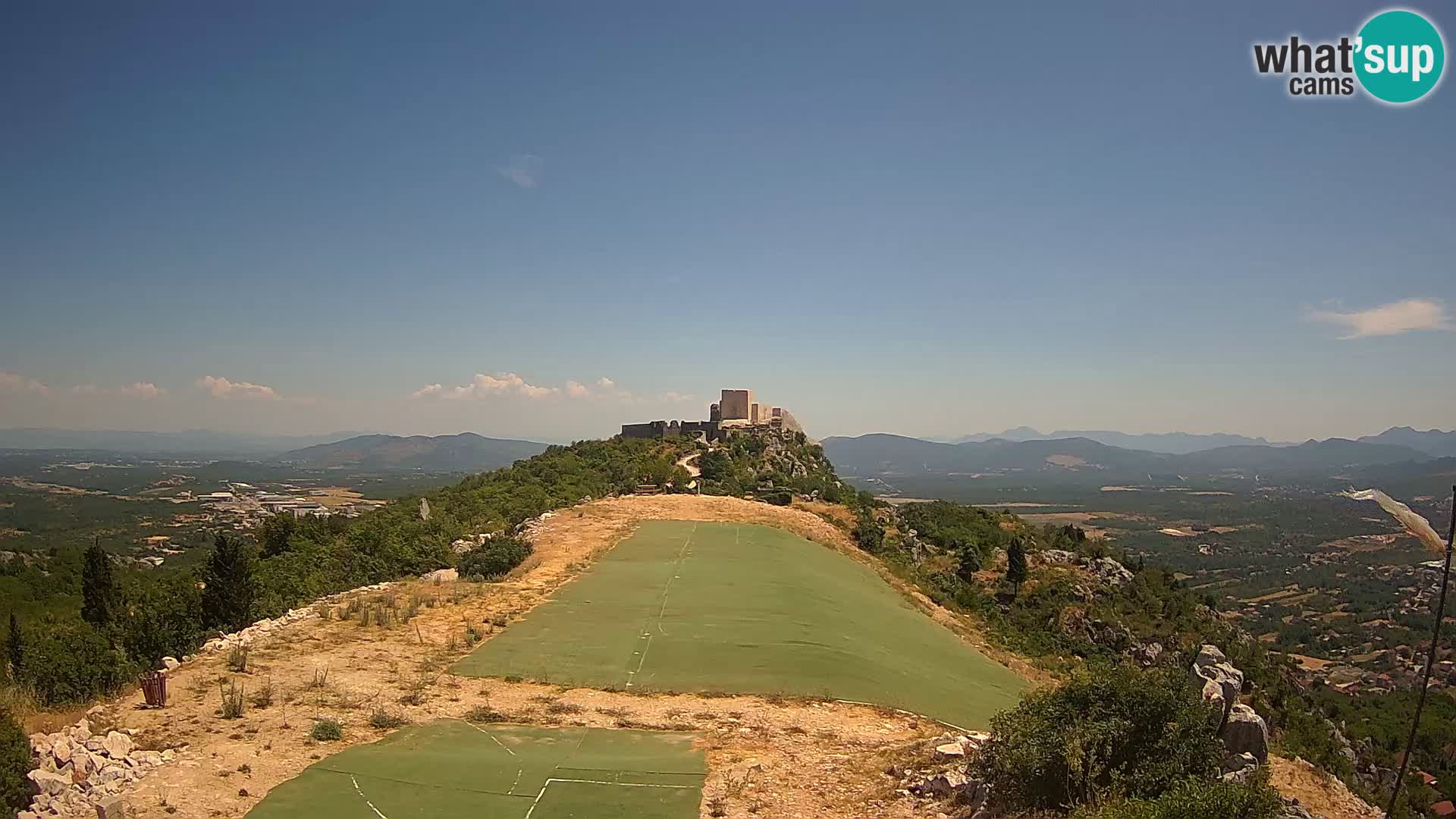 Live Webcam Paragliding airfield Ljubuški – Kula
