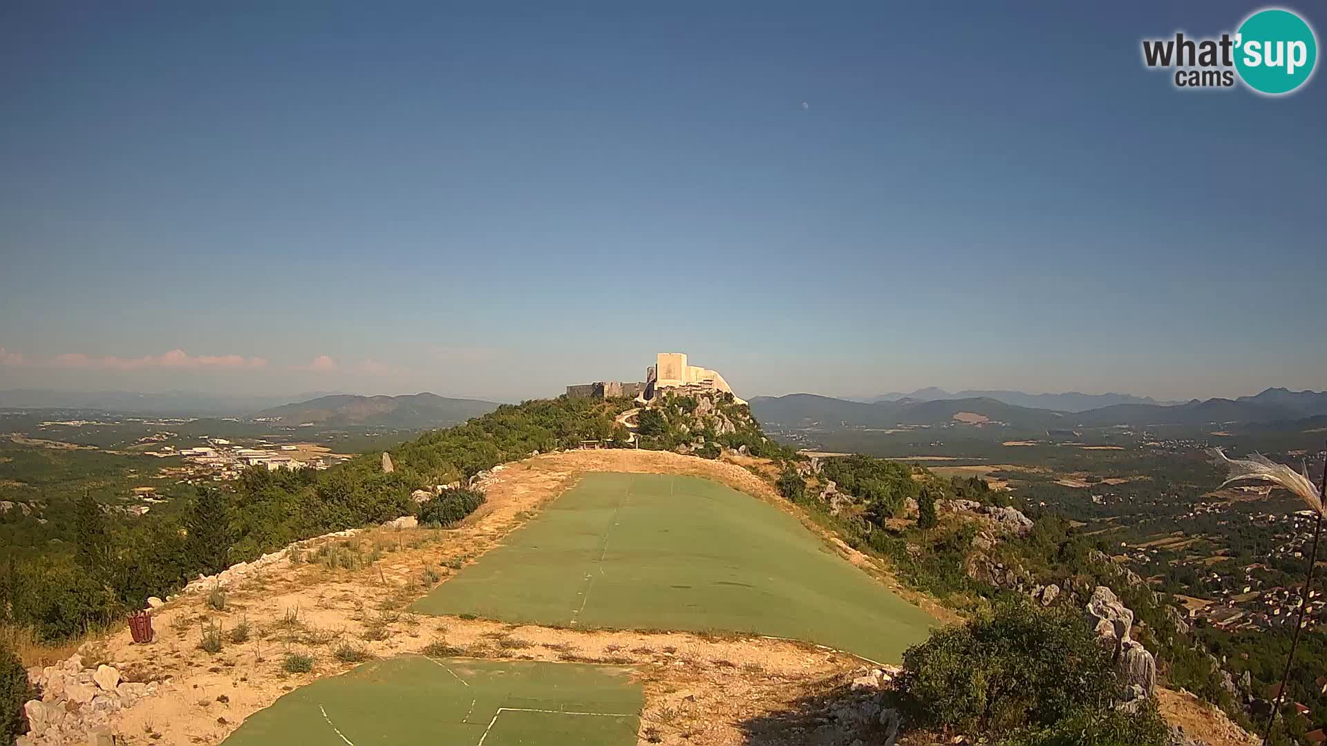 Live Webcam Campo di volo di parapendio Ljubuški – Kula