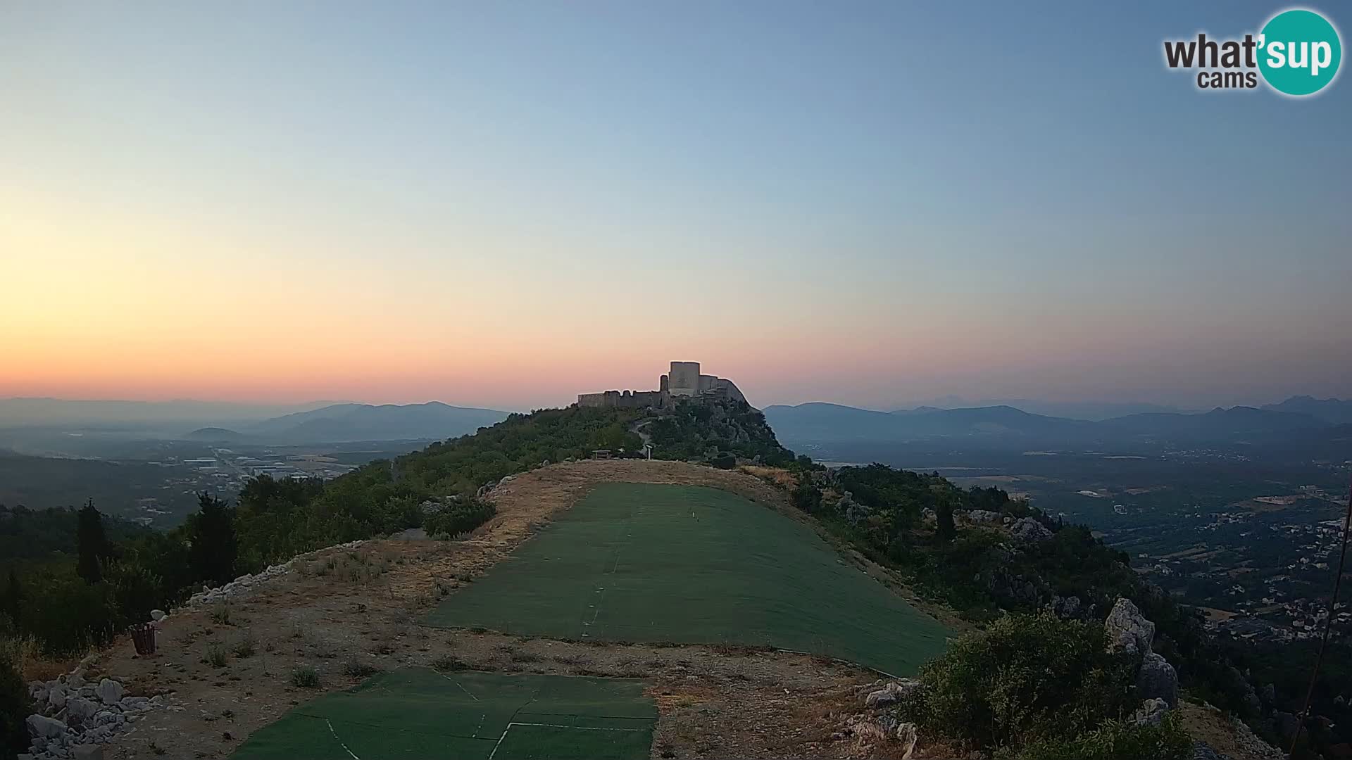 Live Webcam Campo di volo di parapendio Ljubuški – Kula