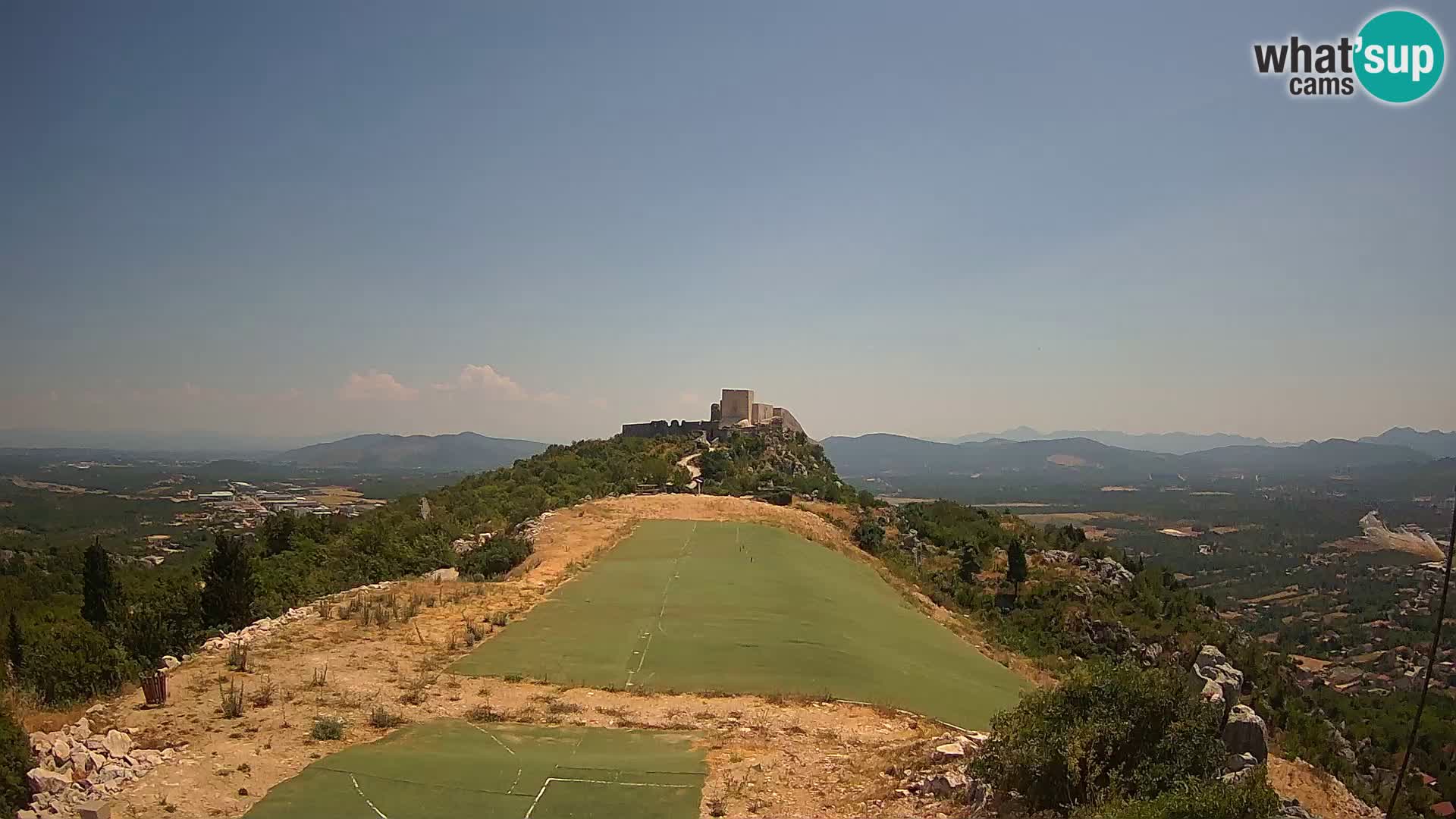 Webcam en direct aérodrome de parapente Ljubuški – Kula
