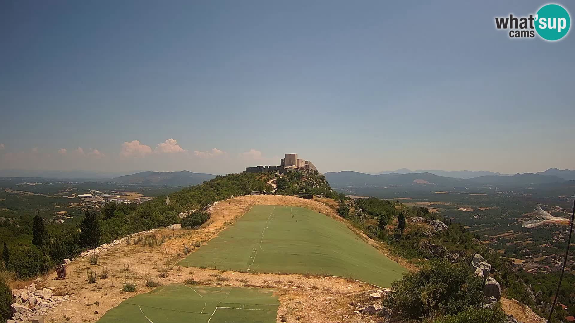 Webcam en direct aérodrome de parapente Ljubuški – Kula