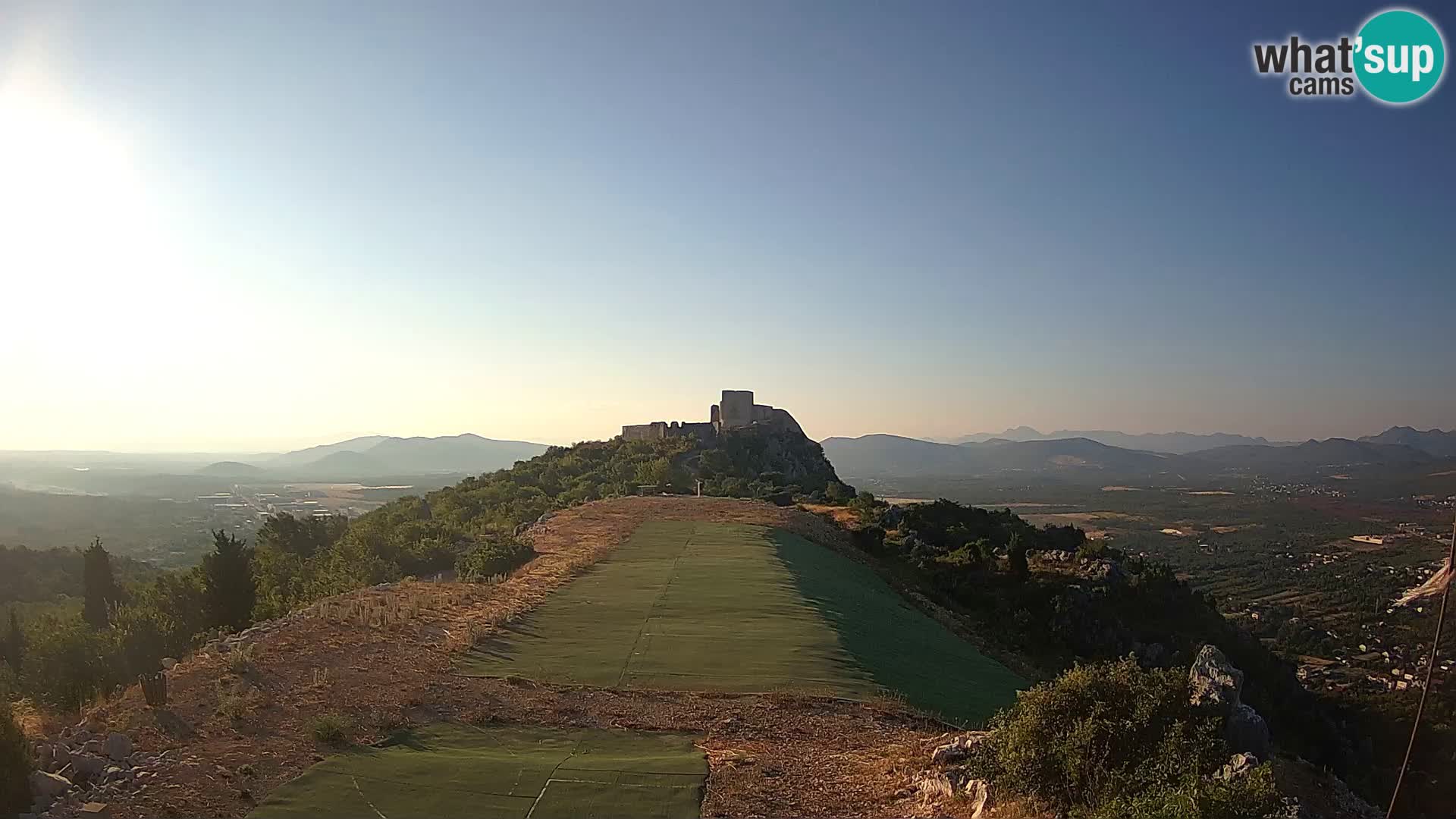 Live Webcam Campo di volo di parapendio Ljubuški – Kula