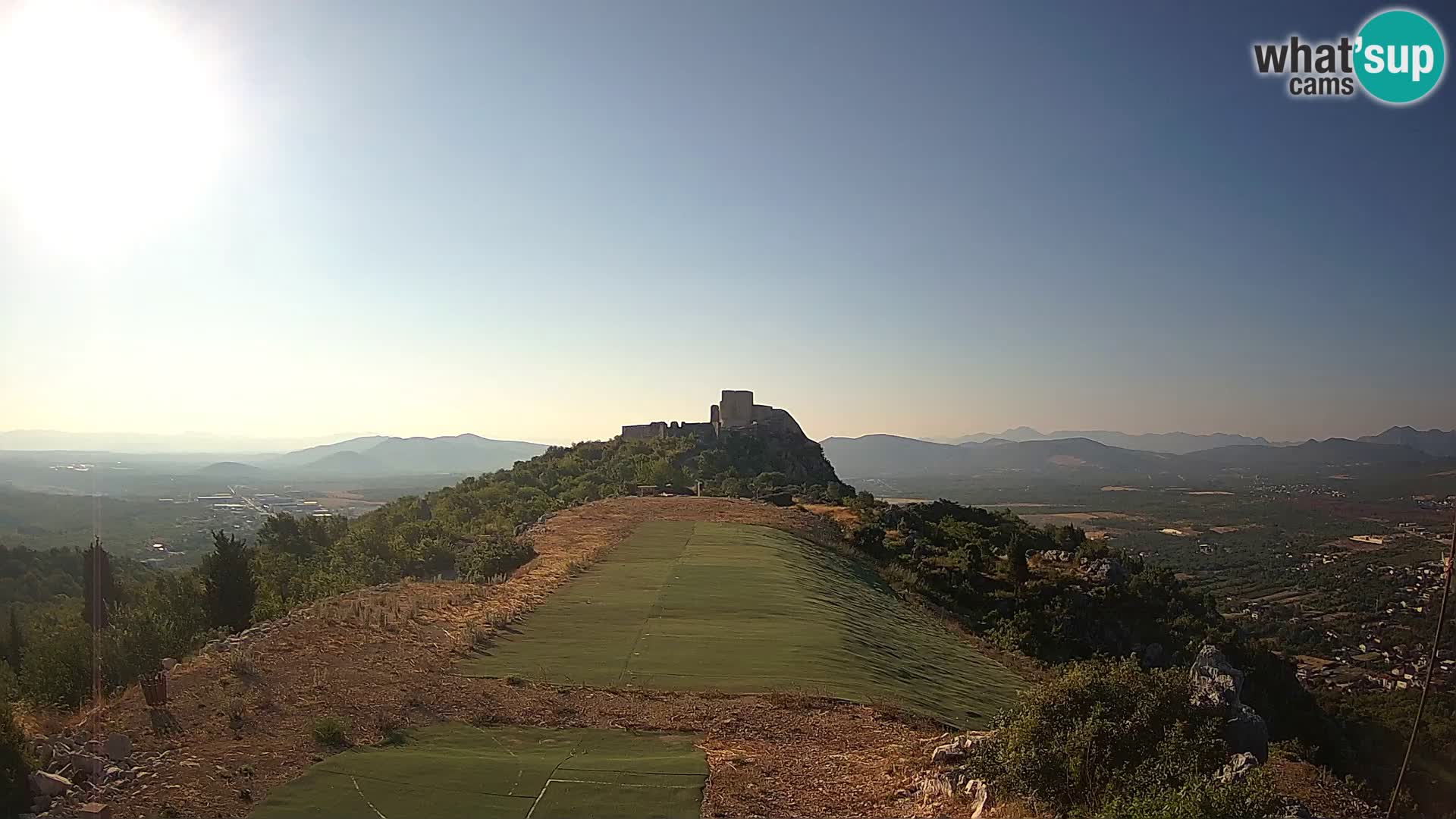 Web kamera Paragliding poletište Ljubuški – Kula