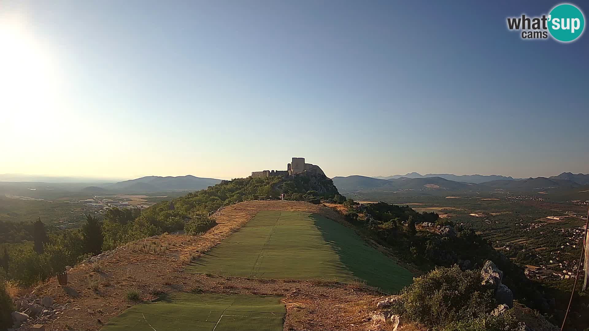 Webcam en direct aérodrome de parapente Ljubuški – Kula