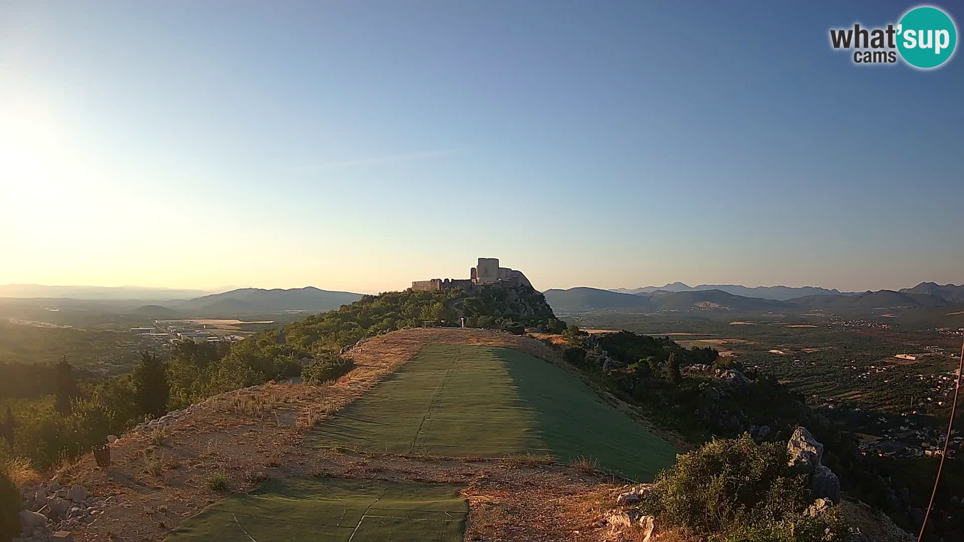 Live Webcam Campo di volo di parapendio Ljubuški – Kula