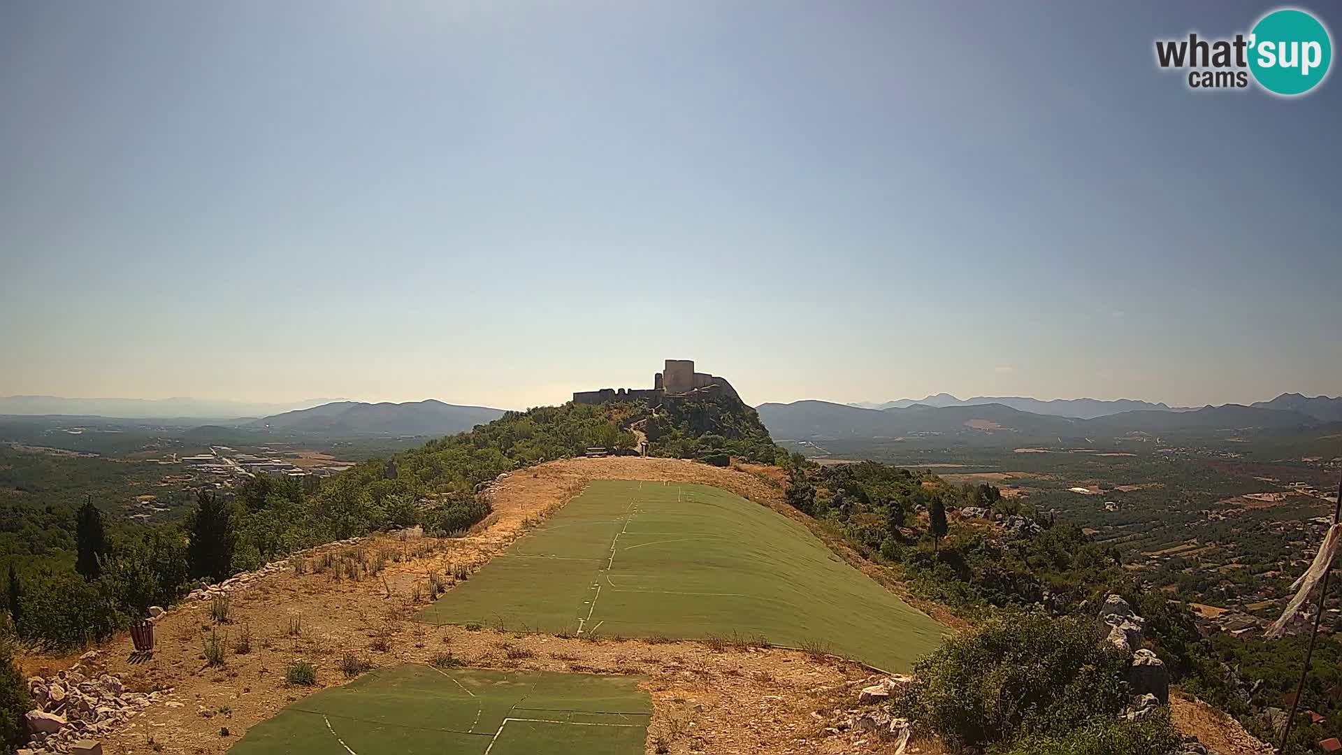 Webcam en direct aérodrome de parapente Ljubuški – Kula