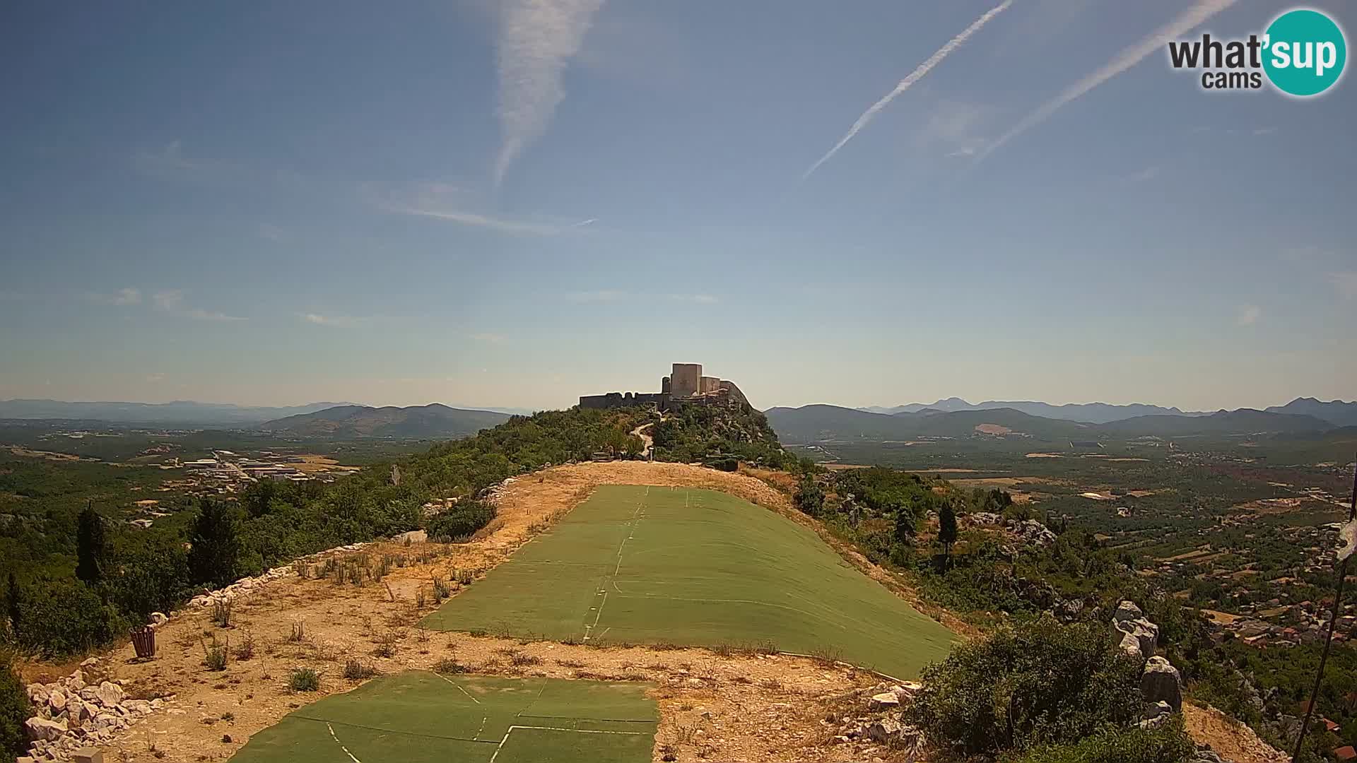 Live Webcam Campo di volo di parapendio Ljubuški – Kula