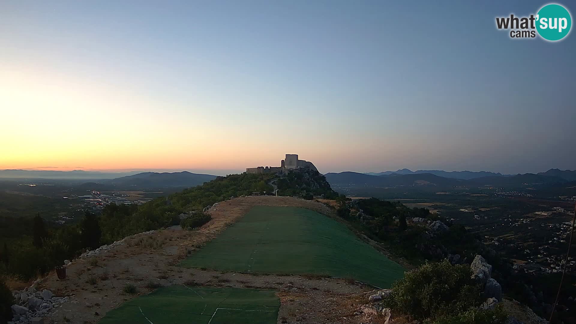 Live Webcam Campo di volo di parapendio Ljubuški – Kula