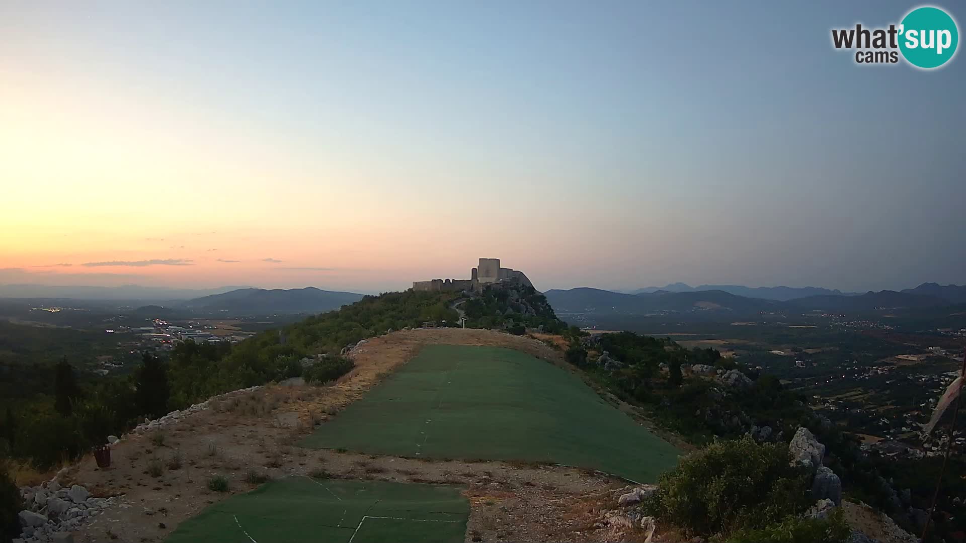 Webcam en direct aérodrome de parapente Ljubuški – Kula