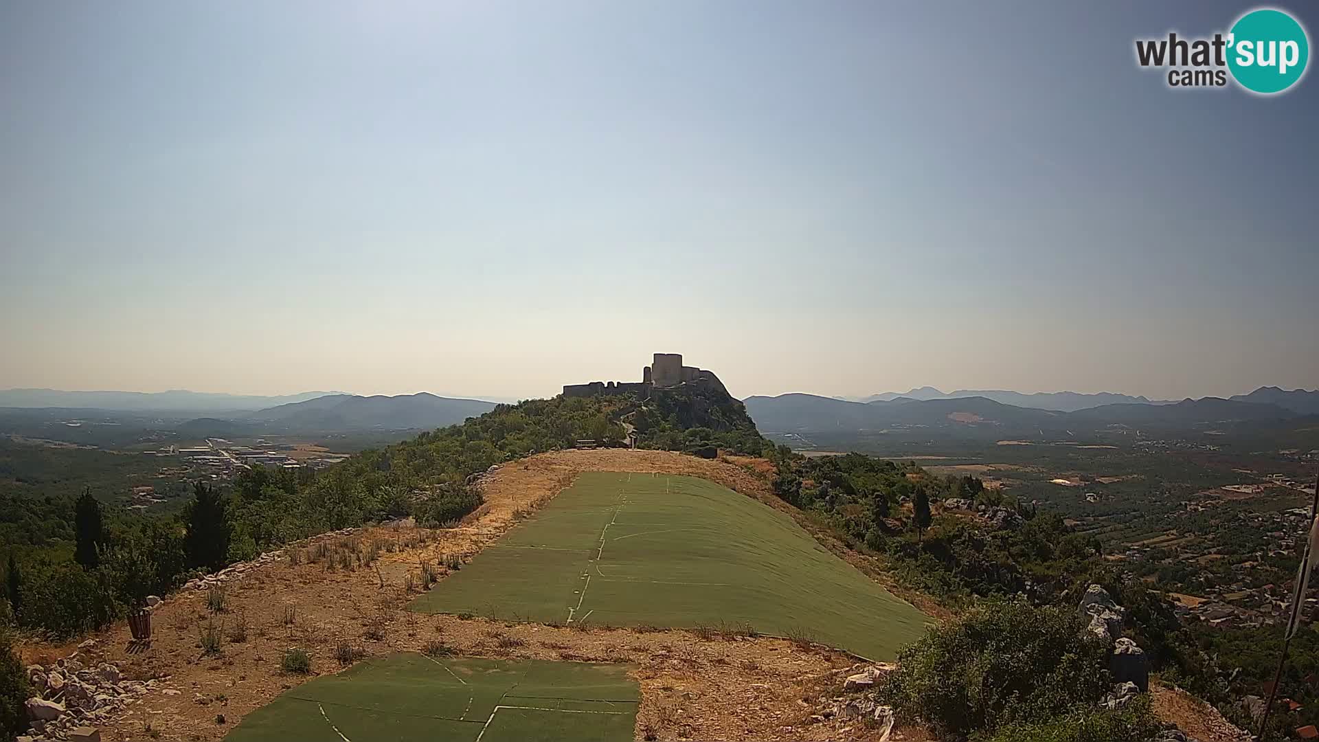 Webcam en direct aérodrome de parapente Ljubuški – Kula